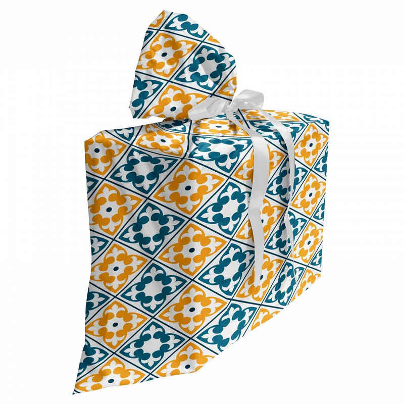 Abakuhaus Geschenkbox 3x Bändern Wiederbenutzbar, marokkanisch Spanisch Azulejo Stil