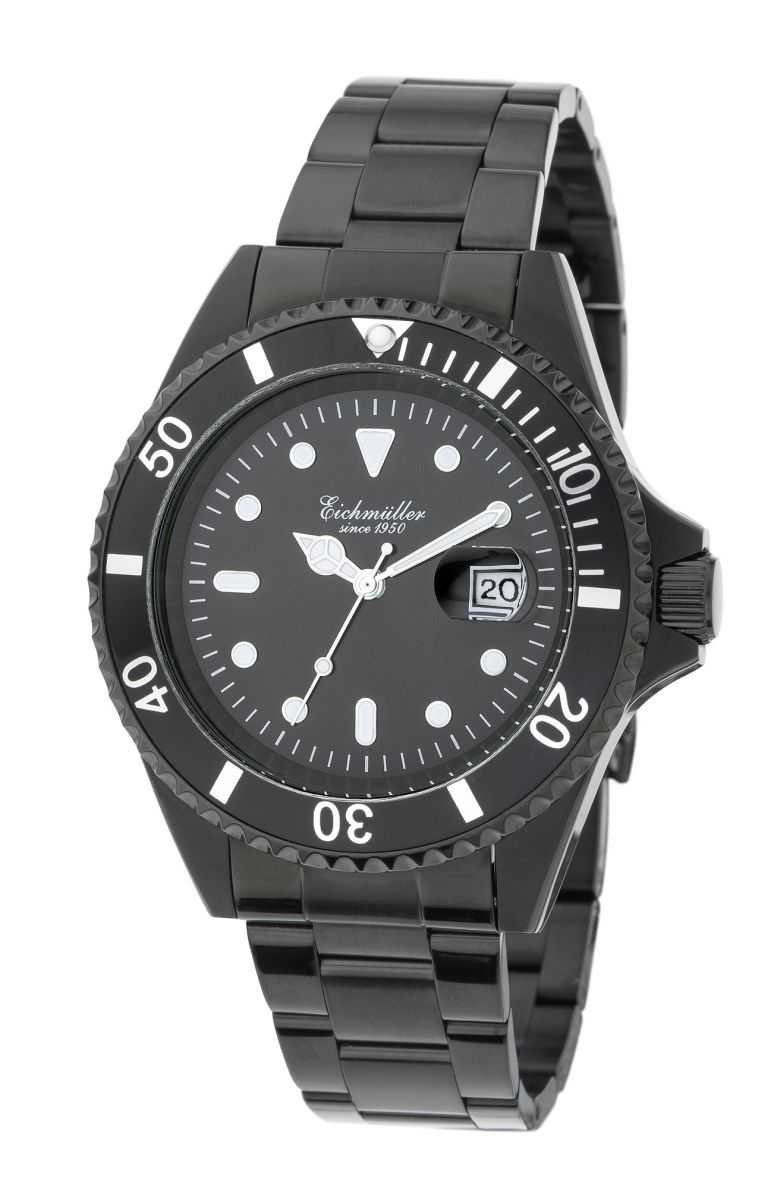 Eichmüller Taucheruhr Herrenuhr mit Edelstahlarmband, 20 ATM, 43 mm 3411-02 günstig online kaufen