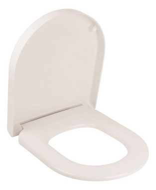 Sitzplatz WC-Sitz Style, Antibakterieller Duroplast, D-Form mit überlappendem Deckel, 400336