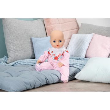Zapf Creation® Puppenkleidung Baby Annabell Strampler, rosa, Blumen-Motiv, für 43 cm Puppen