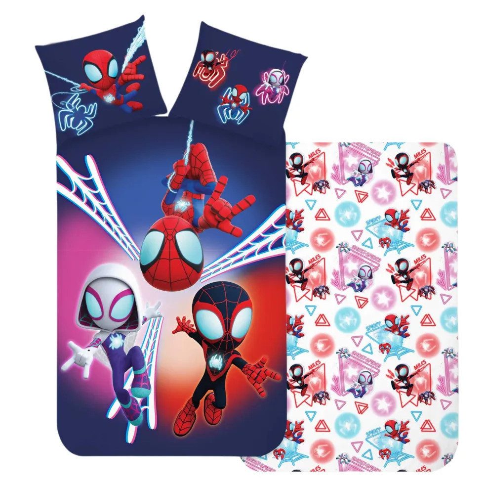 Spiderman Bettwäsche Spiderman Spidey Dark Kinder günstig online kaufen