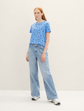 TOM TAILOR Denim Langarmshirt T-Shirt mit Bio-Baumwolle