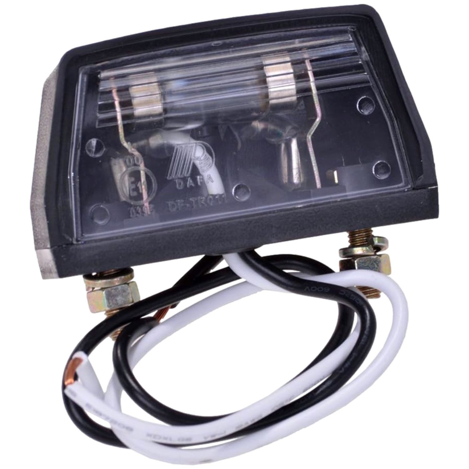 Diedrich Filmer GmbH Anhänger-Rückleuchte Universal Kennzeichenleuchte 12V 5W Aufbau, Birne, Nummernschild-Beleuchtung für PKW Anhänger Wohnwagen Wohnmobil Camper