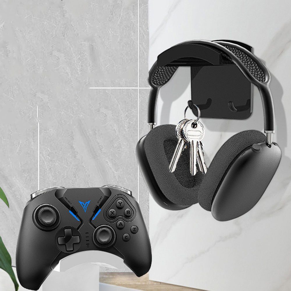 Kopfhörer Kopfhörerständer FELIXLEO Kopfhörer Ständer Haken Wandhalterung Headset Gaming für