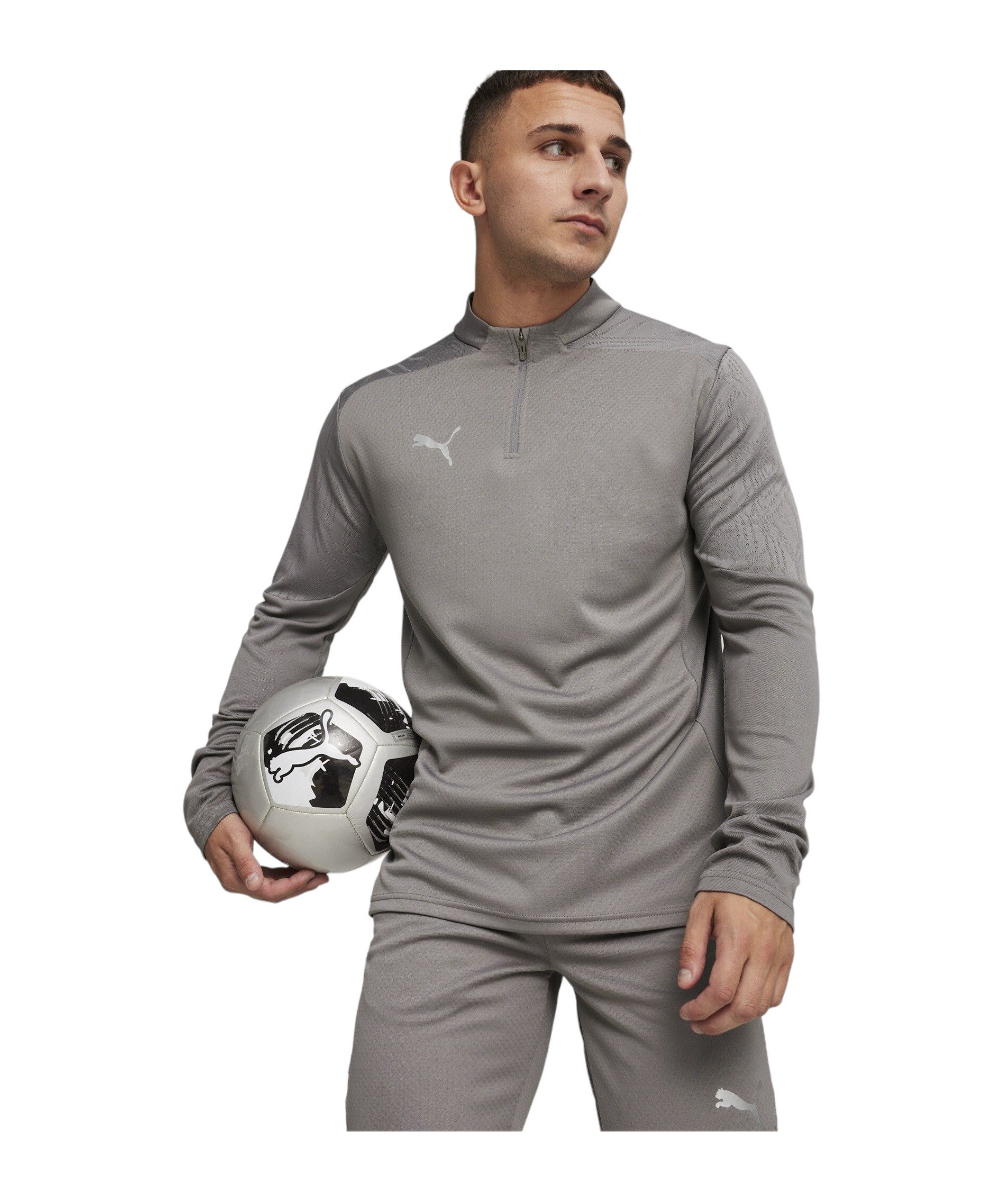 PUMA Fußballtrikot PUMA teamFINAL Training 1/4 Zip Sweatshirt Teamsport