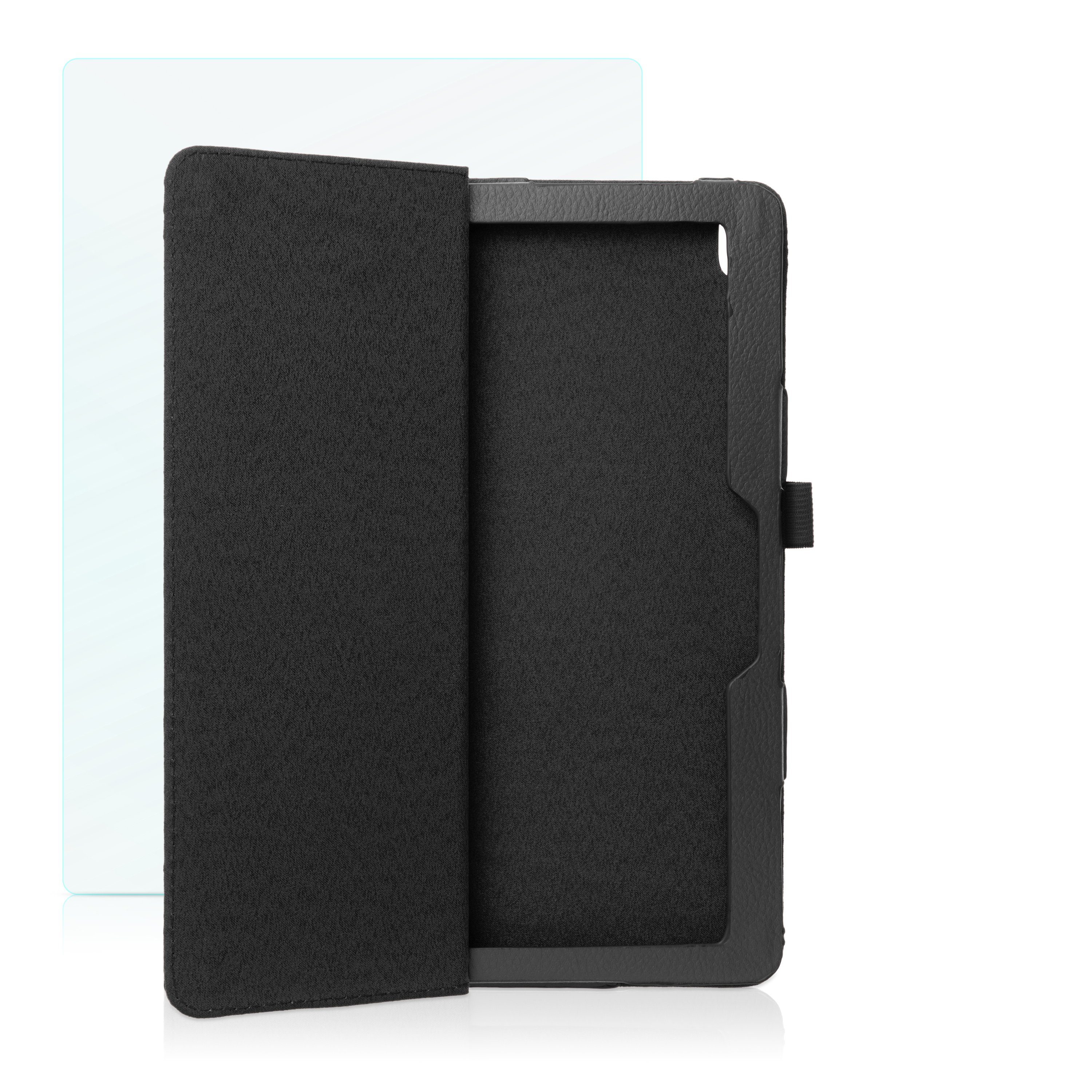 humblebe Tablet-Hülle für Lenovo Tab M10 (1. Generation) Schwarz 25,7 cm (10,1 Zoll), inkl. Panzerfolie, TB-X505, TB-X506
