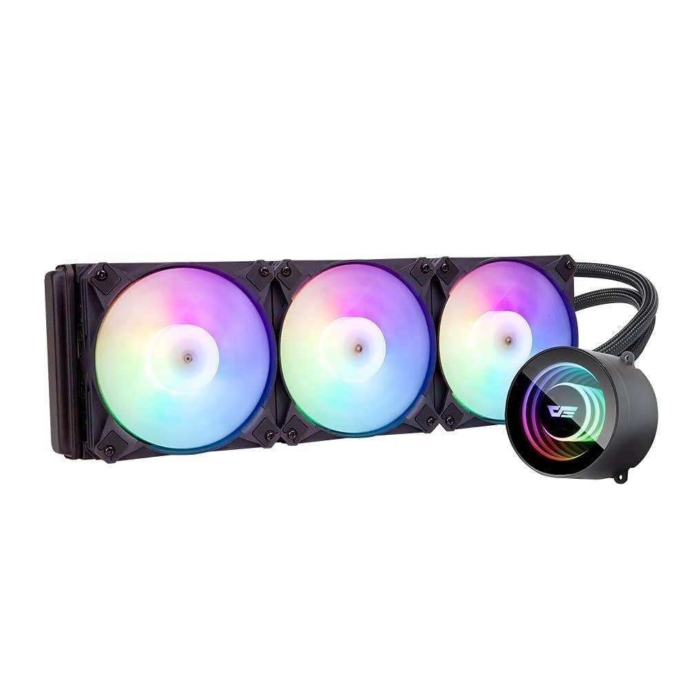 Wasserkühlung DX-360 PC Water Cooling AiO RGB Wasserlühlung (3x 120x120)