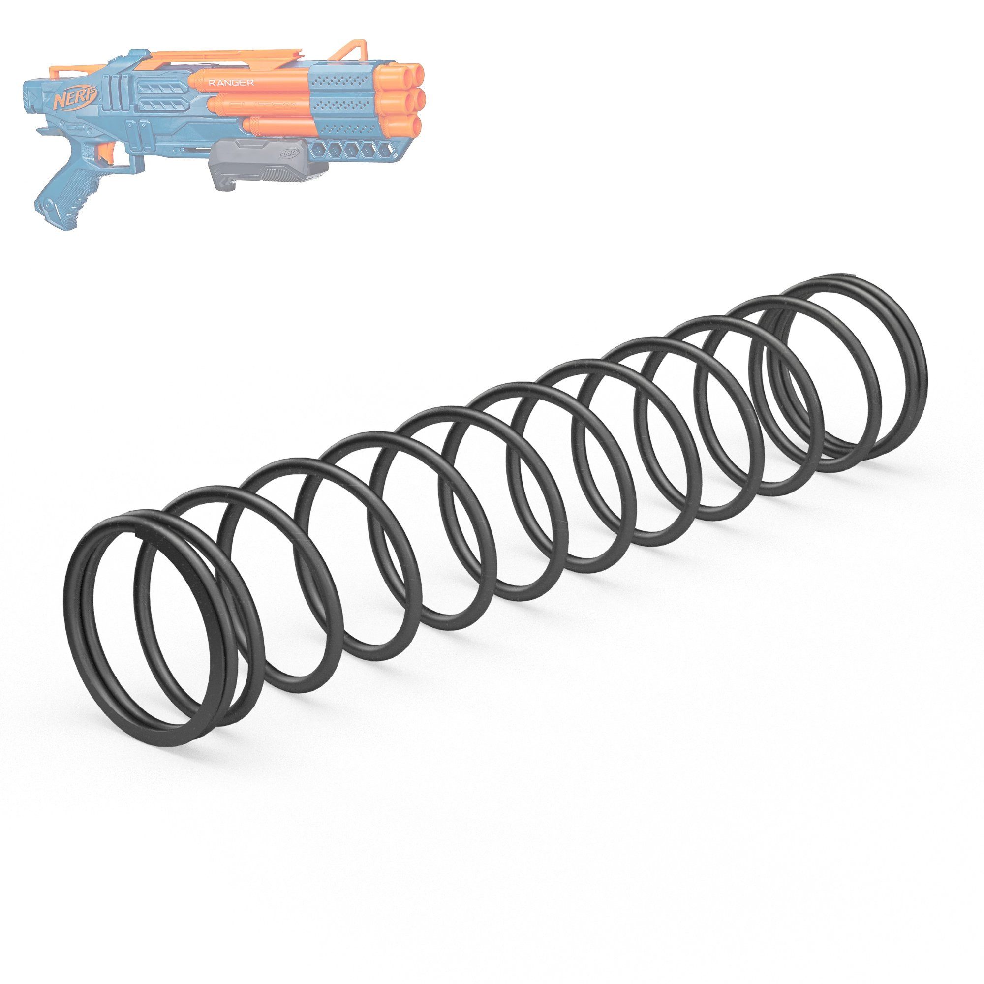 Blasterparts Blaster Tuning-Feder passend für NERF - Elite 2.0 Ranger P, Mehr Power deinen Elite 2.0 Blaster