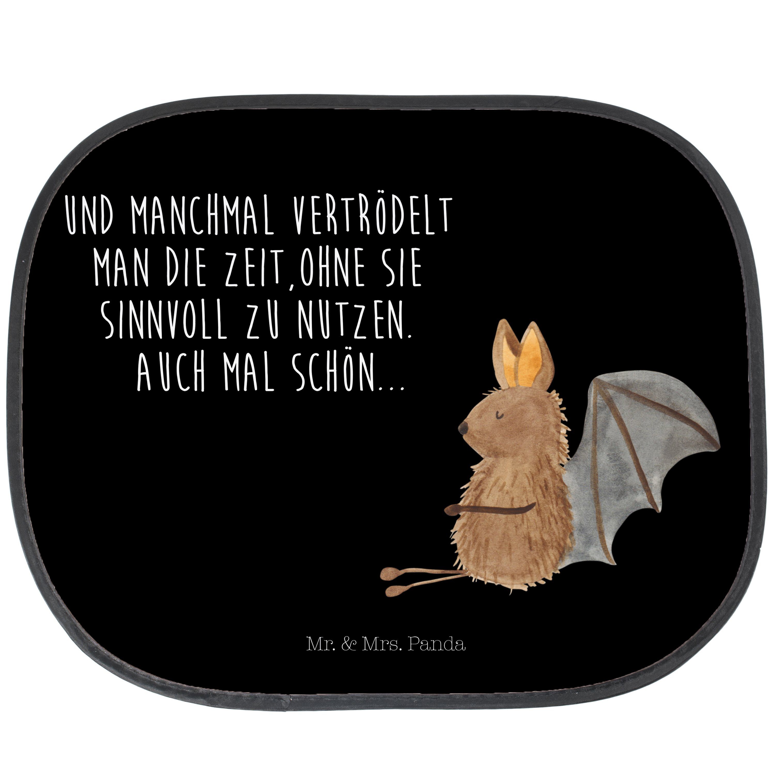 Sonnenschutz »Fledermaus sitzend Schwarz Geschenk, Sonne