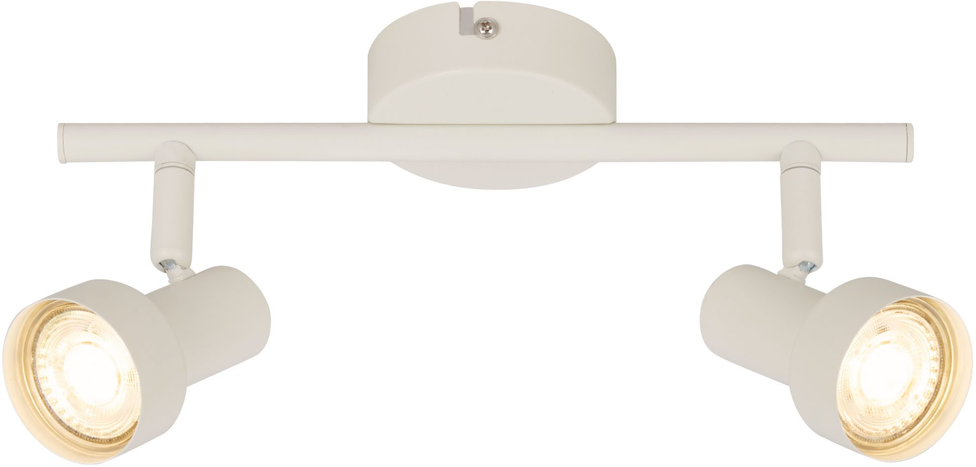 Briloner Leuchten LED Deckenspots TAPP, ohne Leuchtmittel, 27,5x12,5 cm, Wohnzimmer, Schlafzimmer, Flur, Büro