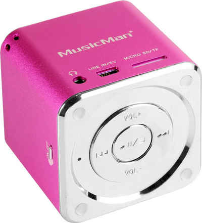 Technaxx Mini MusicMan Soundstation Portable-Lautsprecher (3 W)