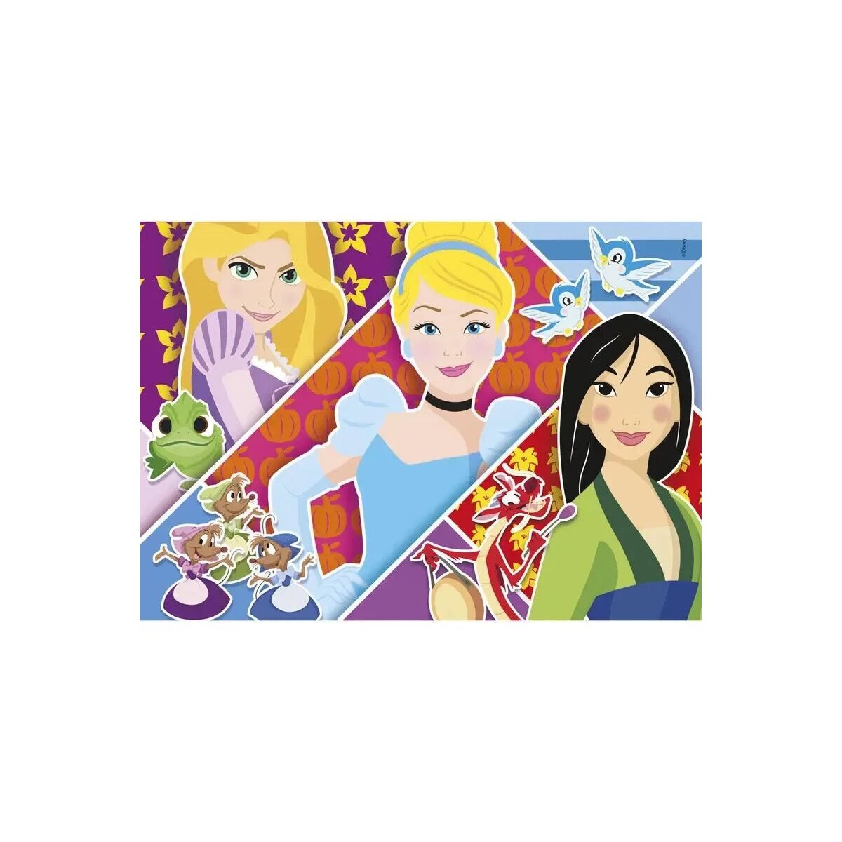 Clementoni® Lernspielzeug Disney Prinzessin 2x20 Teile Puzzle Clementoni