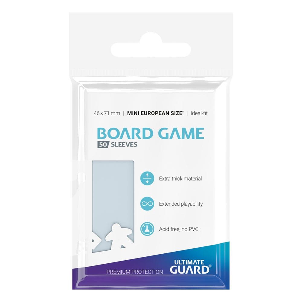 Ultimate Guard Sammelkarte Board Game Sleeves (50) - Mini European (46 x 71 mm)