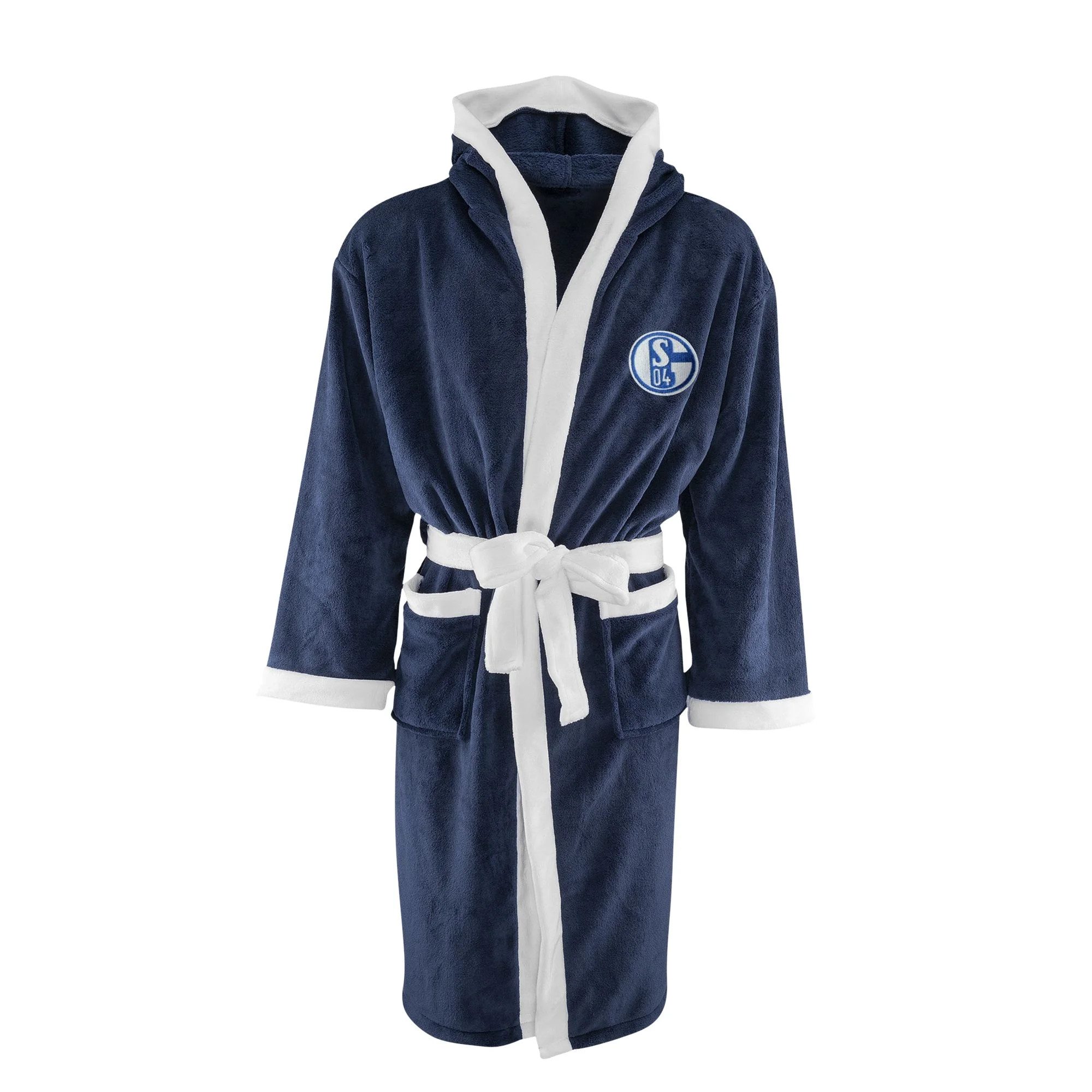 FC Schalke 04 Bademantel Bademantel Microfaser, Langform, Kunstfaser, Langf günstig online kaufen