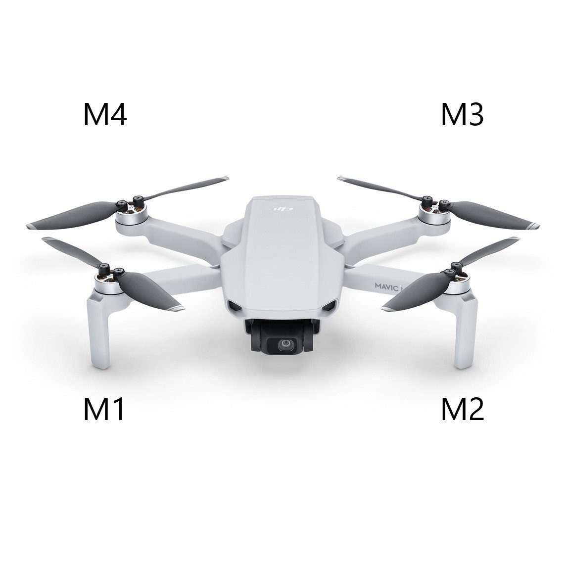 Arm M4 Mini hinten Motor Drohne Mavic DJI rechts - DJI Zubehör