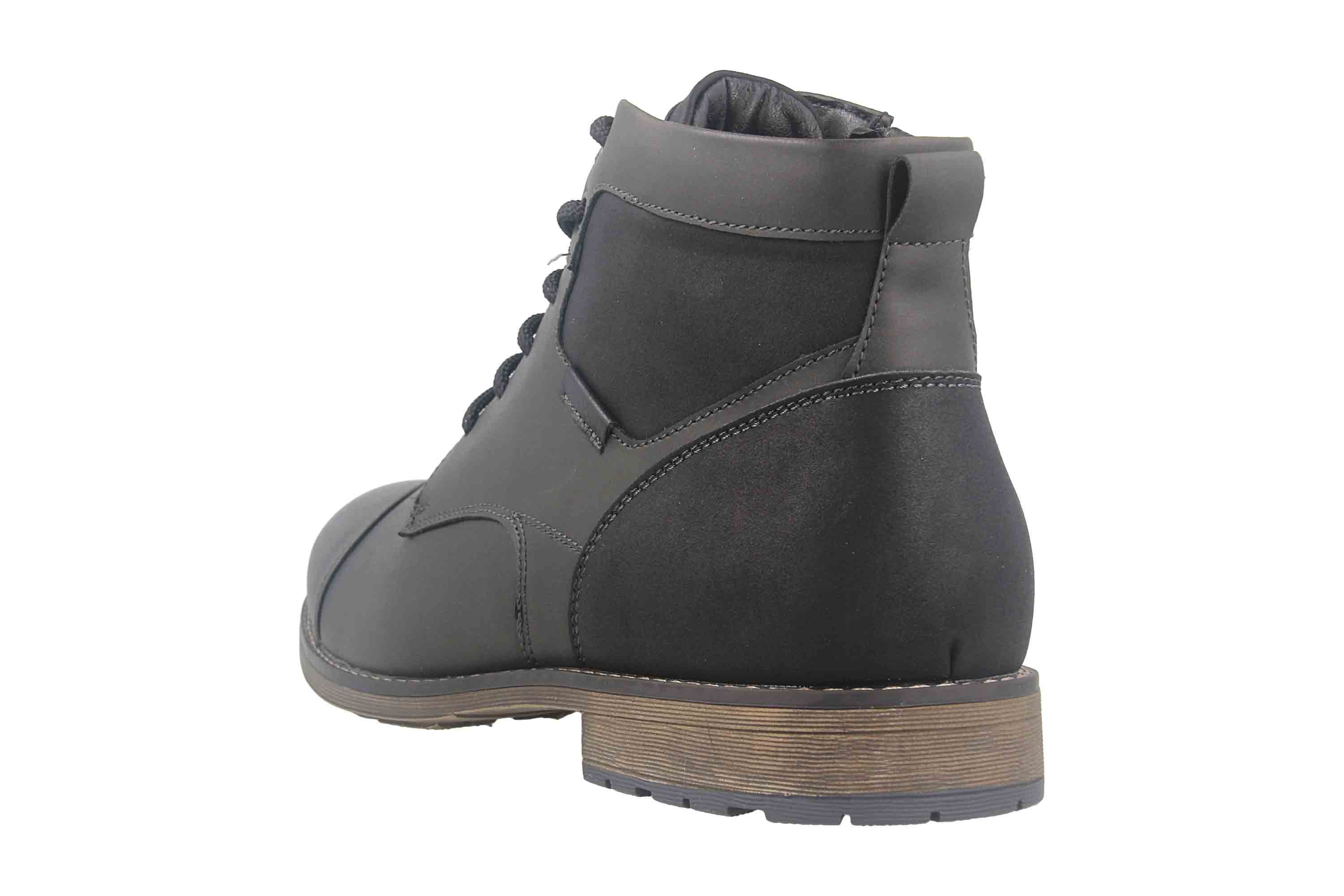 Mavins 3HH0180201 2100 Black PU Schnürboots günstig online kaufen