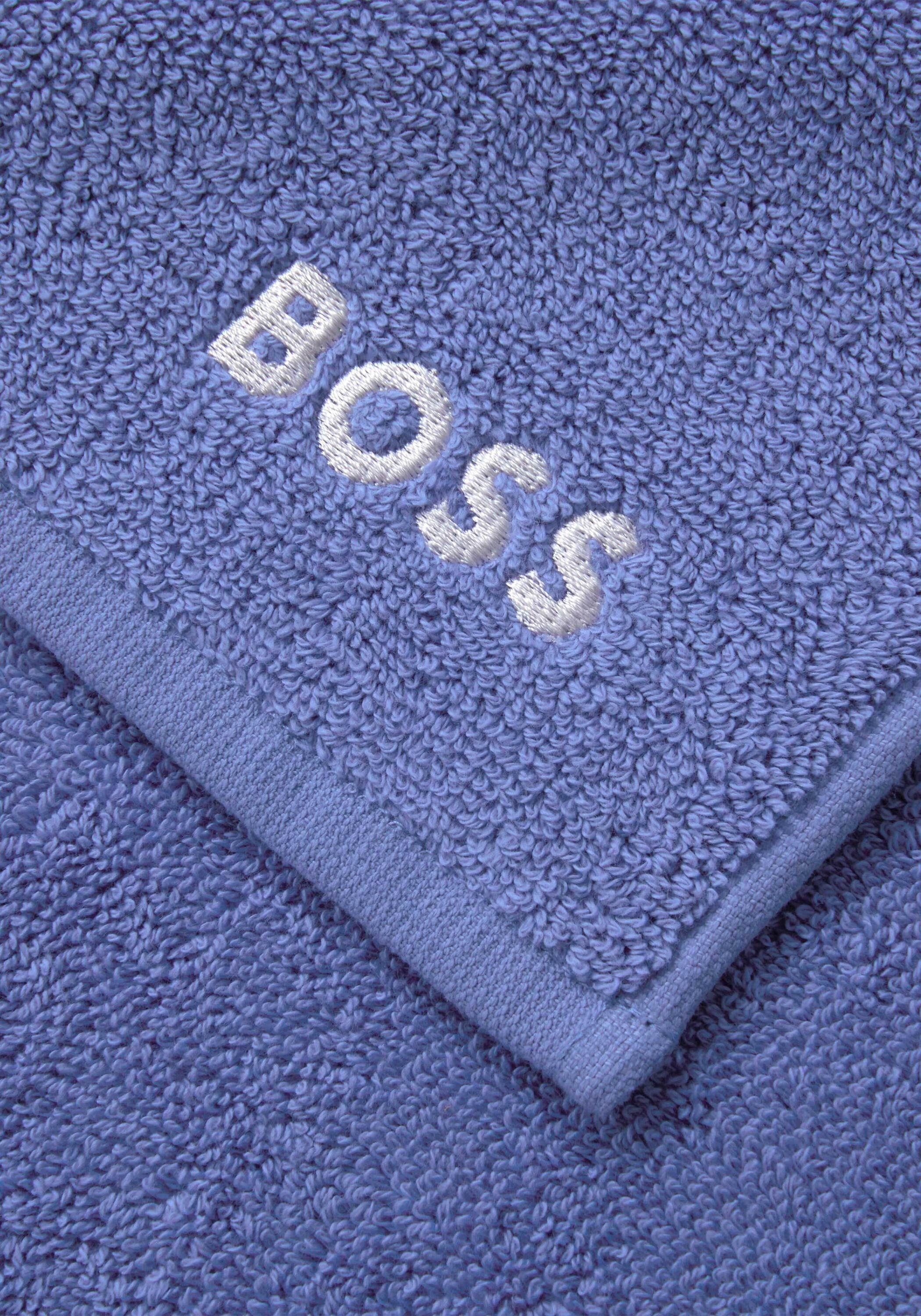 Hugo Boss Home TOUAREN Waschlappen, Design 4er-Set modernem Duschtuch mit