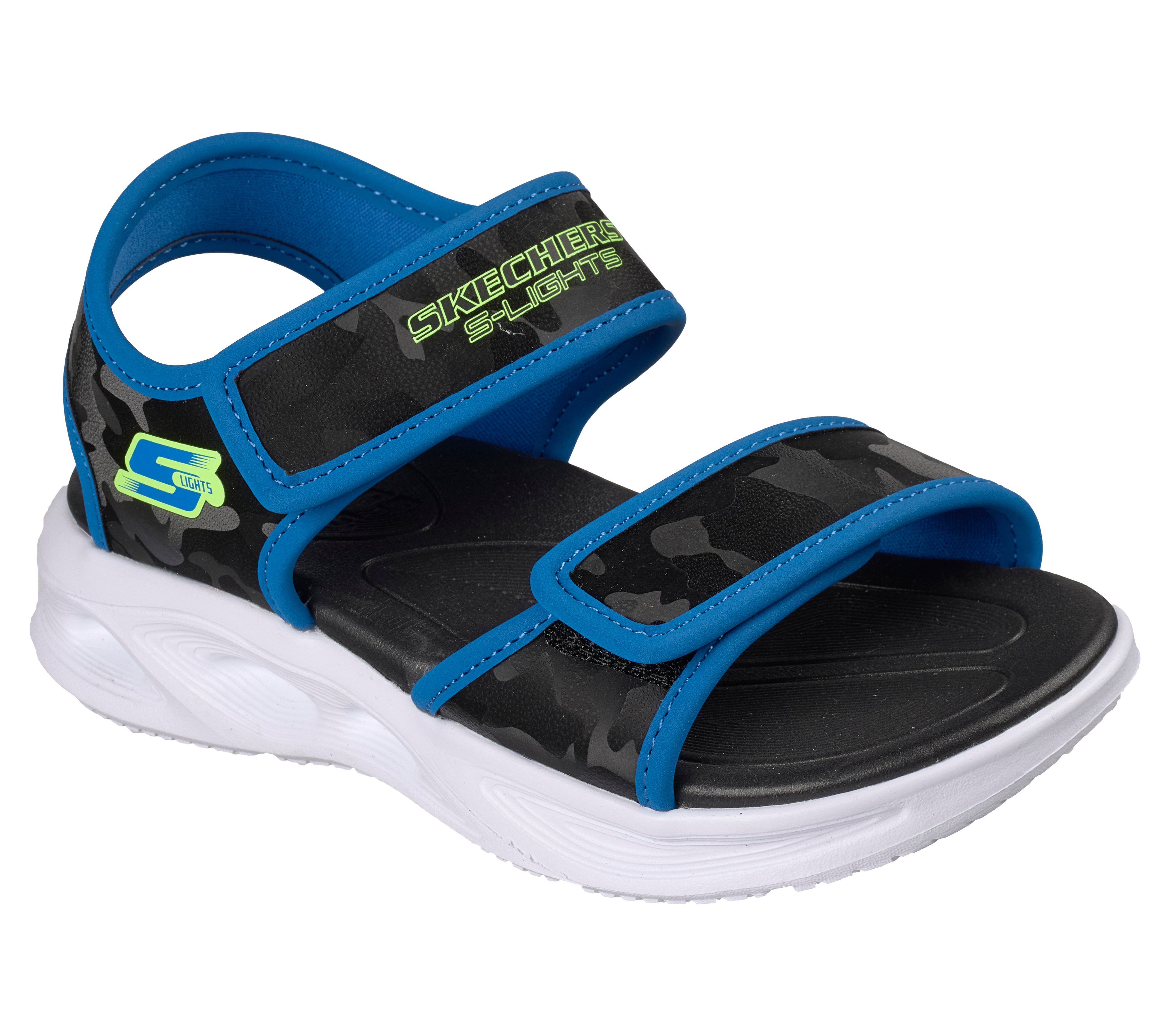 Skechers Sola Glow Sandal Sandale Sommerschuh mit Klettverschluss, Größenschablone zum Download