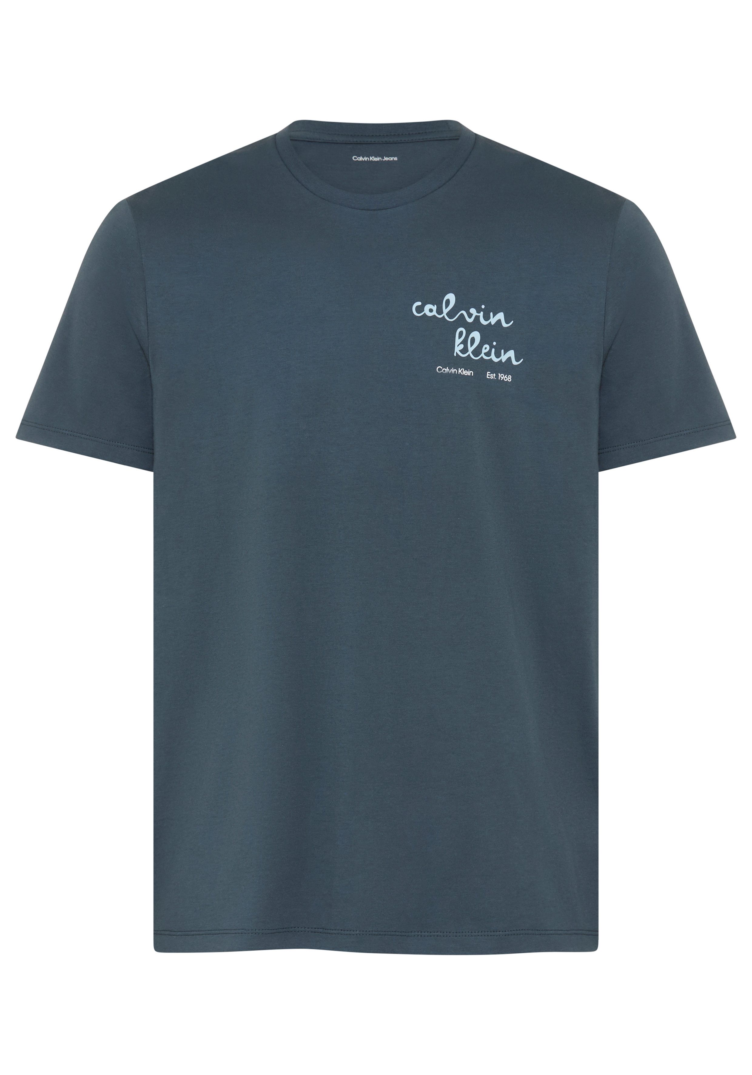Calvin Klein Jeans T-Shirt LINES SEASONAL Regular fit mit Print