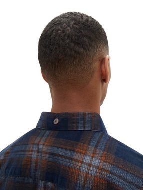 TOM TAILOR Kurzarmshirt checked corduroy shirt