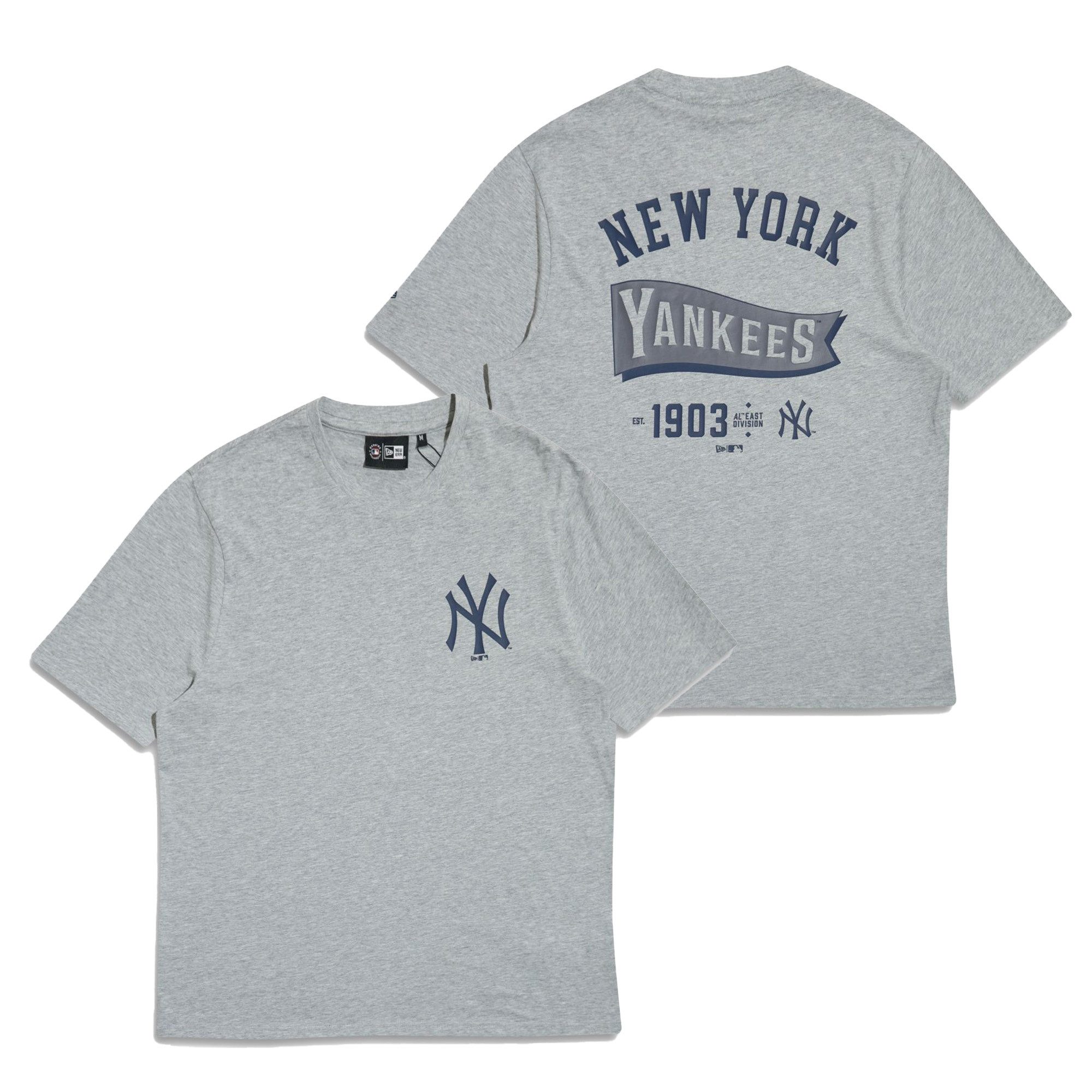 New York Yankees T-Shirt New York Yankees New Era T-Shirt NYY - grau