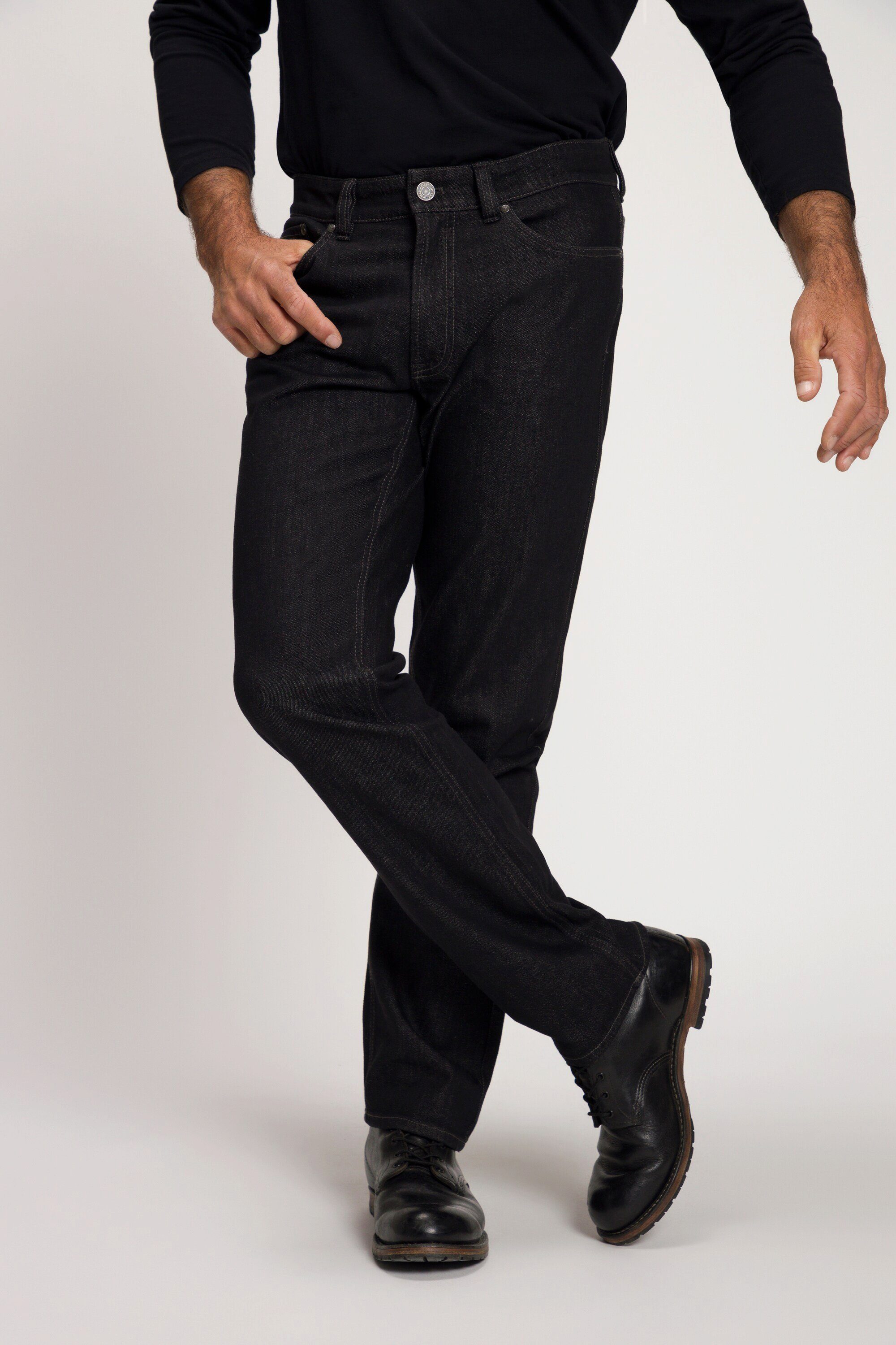 JP1880 Cargohose Jeans 5-Pocket Regular Fit bis Gr. 70/35 black