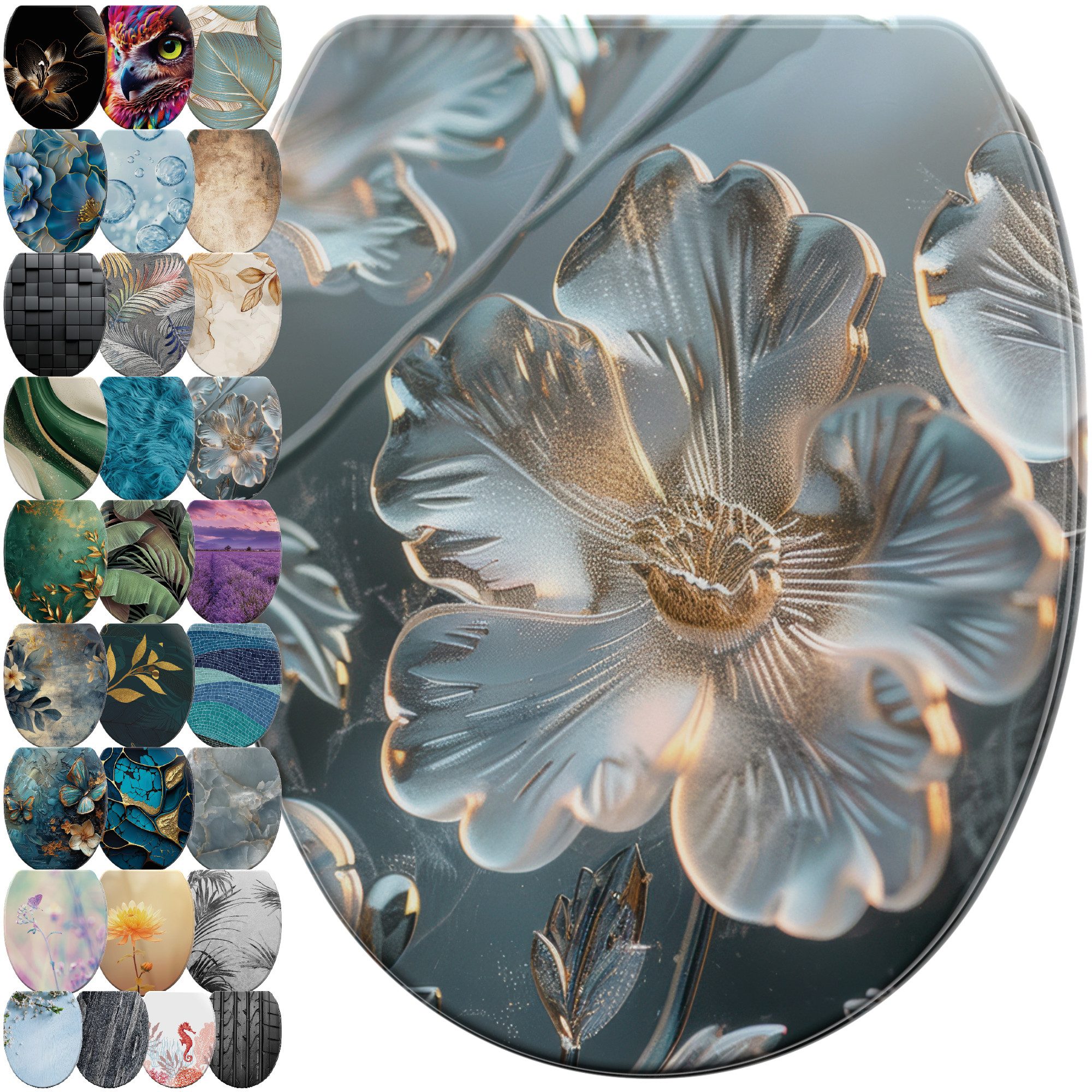 Sanilo WC-Sitz mit Absenkautomatik & Top Fix in vielen Designs, hochwertig, günstig online kaufen