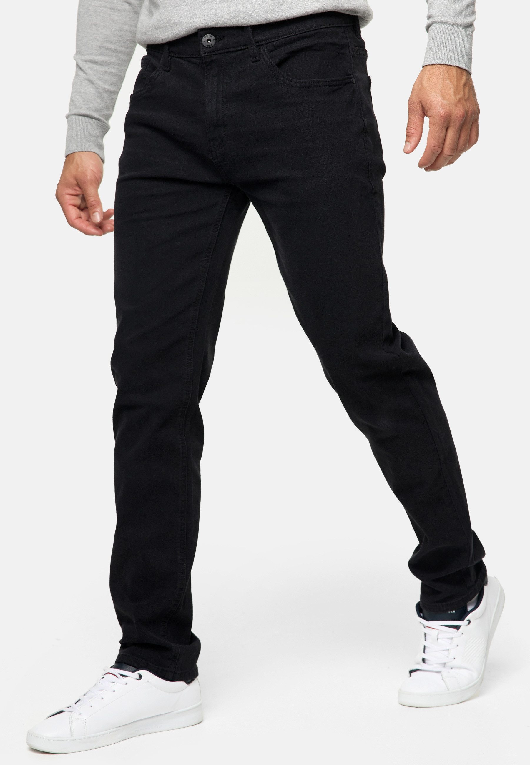 INDICODE Regular-fit-Jeans Herren INSantino Jeanshose Hose Herrenhose mit klassischer 5-Pocket-Optik – Bild 4 von 5