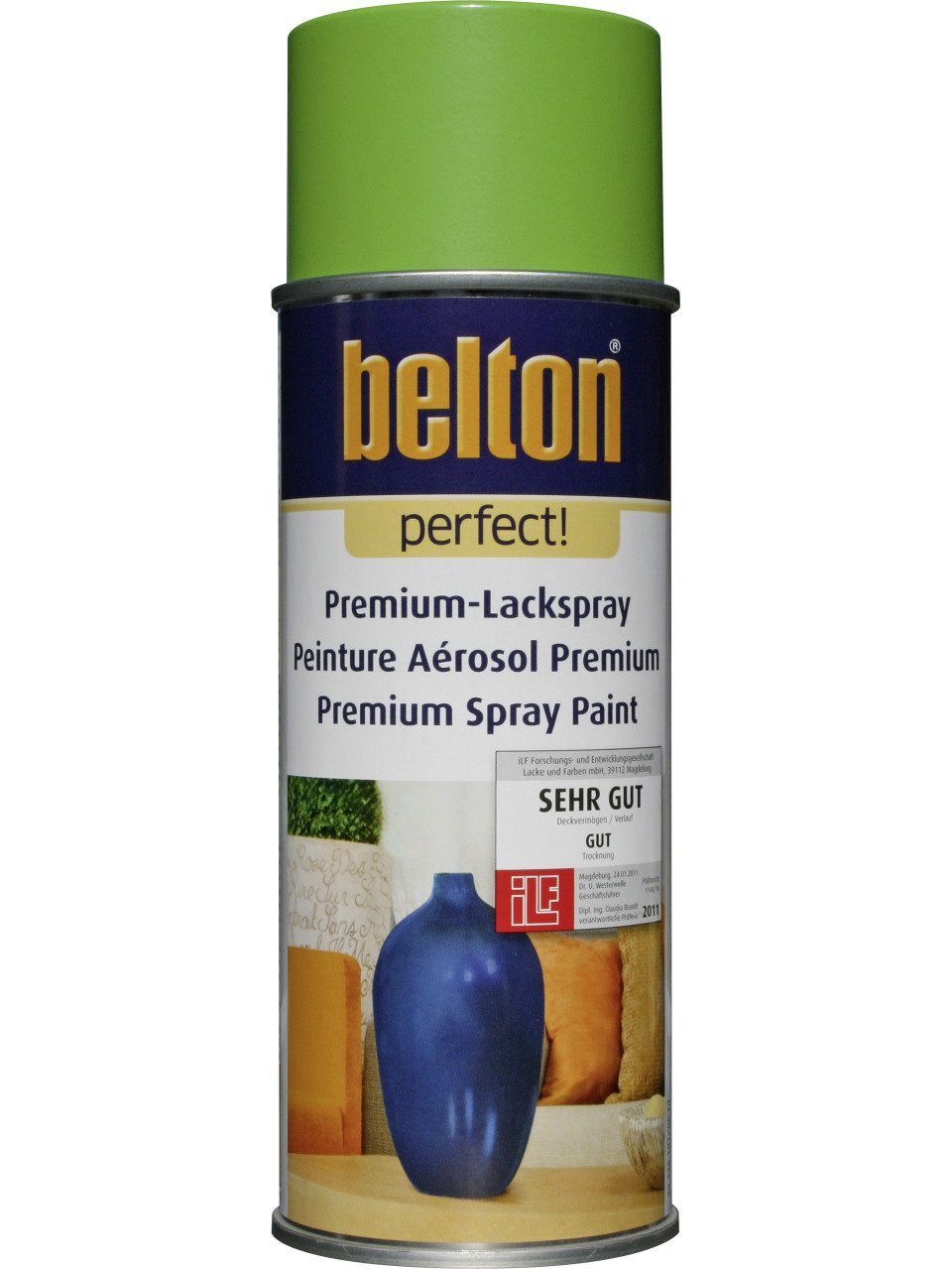 ml belton hellgrün Perfect Sprühlack 400 Lackspray Belton