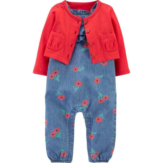 Carter`s Baby Set Strampler + Bolero für Mädchen | OTTO