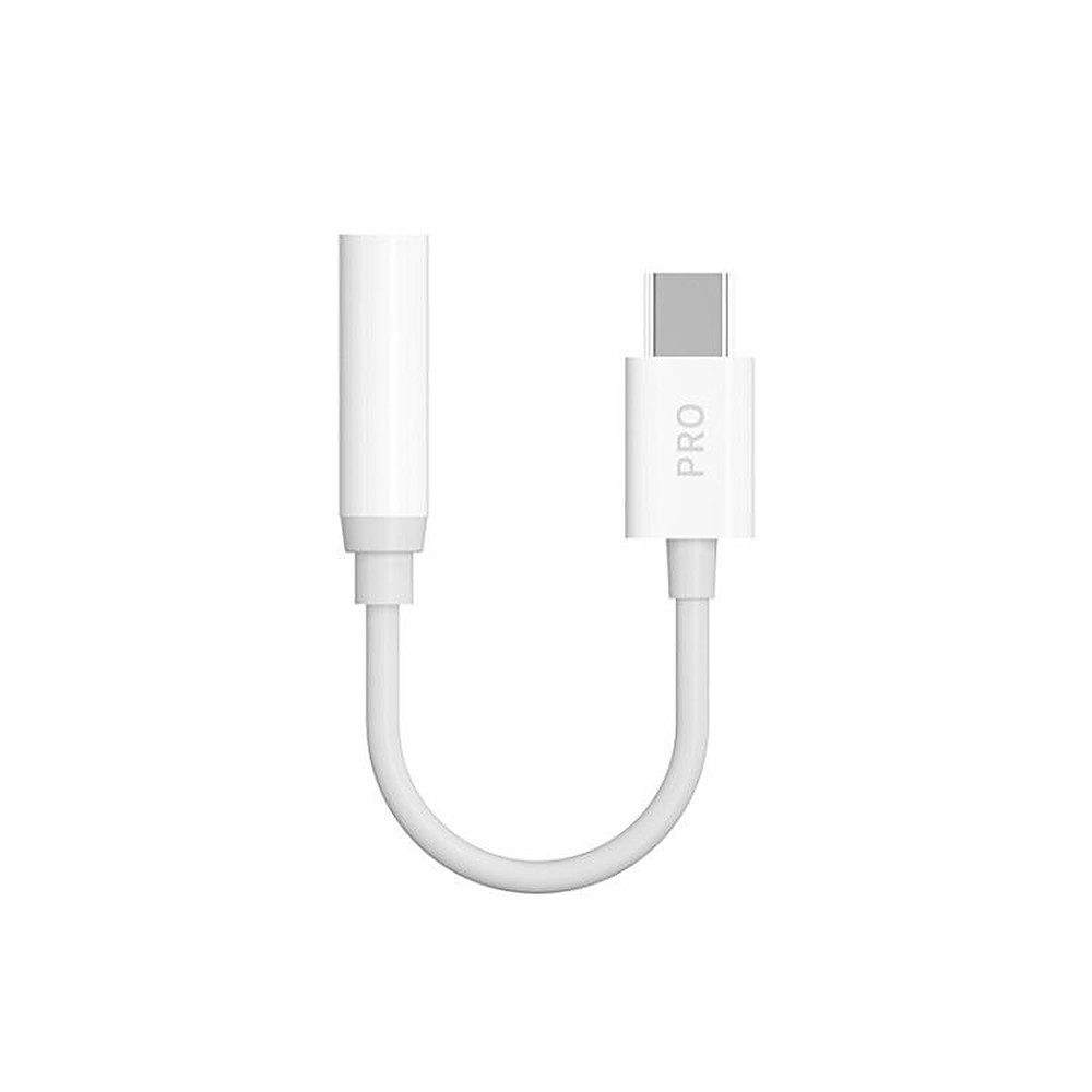Dudao Kopfhöreradapter Klinkenadapter Adapterkabel Audio-Adapter USB-C zu 3,5-mm-Klinke, 10.0 cm, USB-C auf 3,5 mm, klarer Klang, TPE-Kabel