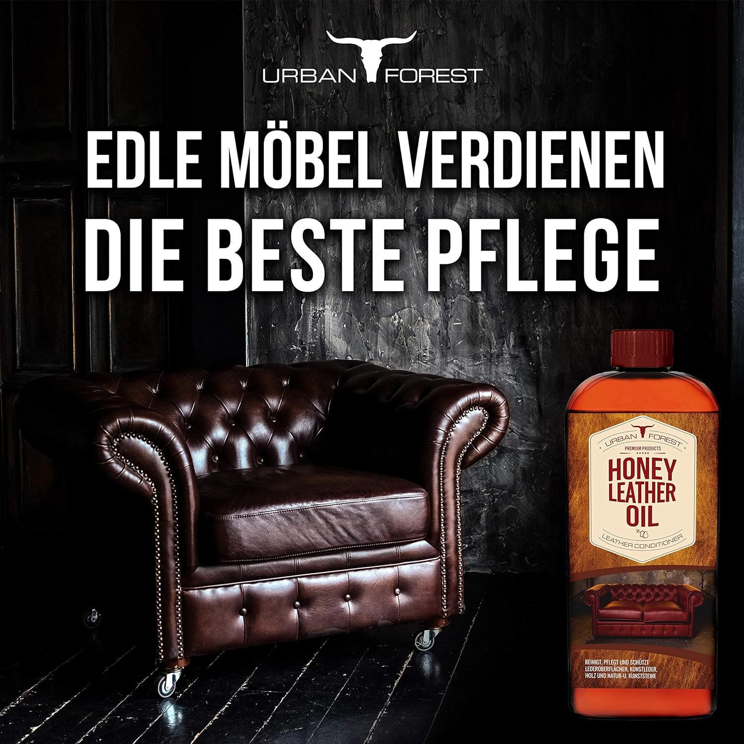 URBAN FOREST Lederpflege Honeybee Leather Care Lederpflege (200 St), 500ml