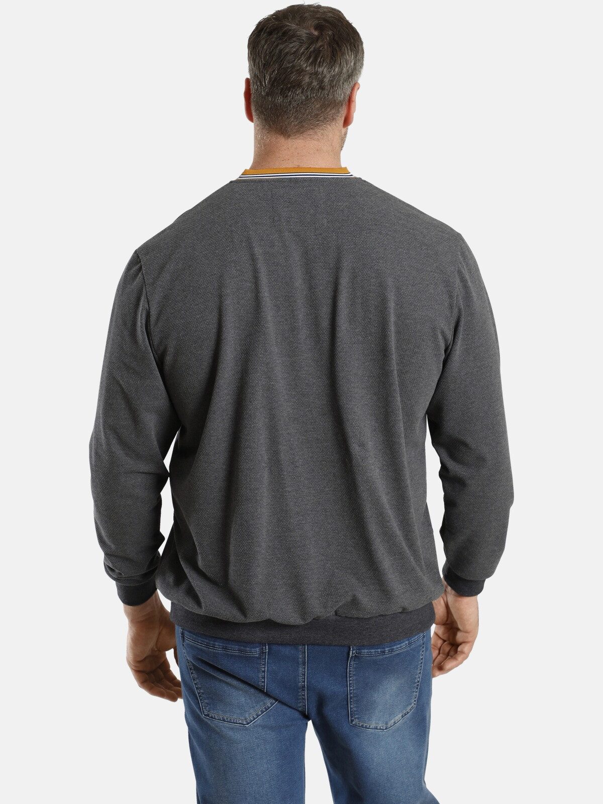 Charles Colby Sweatshirt EARL GWILYM +Fit Kollektion, Bauchschnitt günstig online kaufen