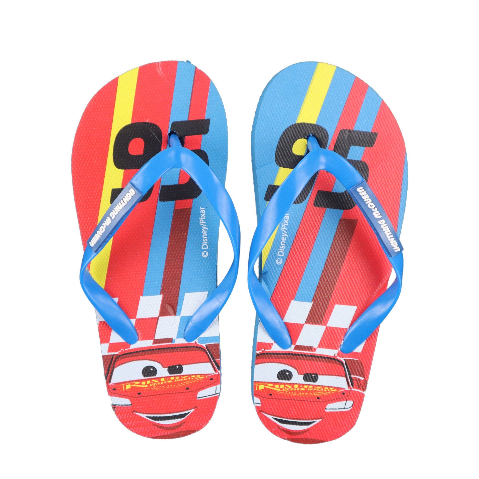 Disney Cars Lightning McQueen Kinder Сандалии Zehentrenner Gr. 26 bis 33