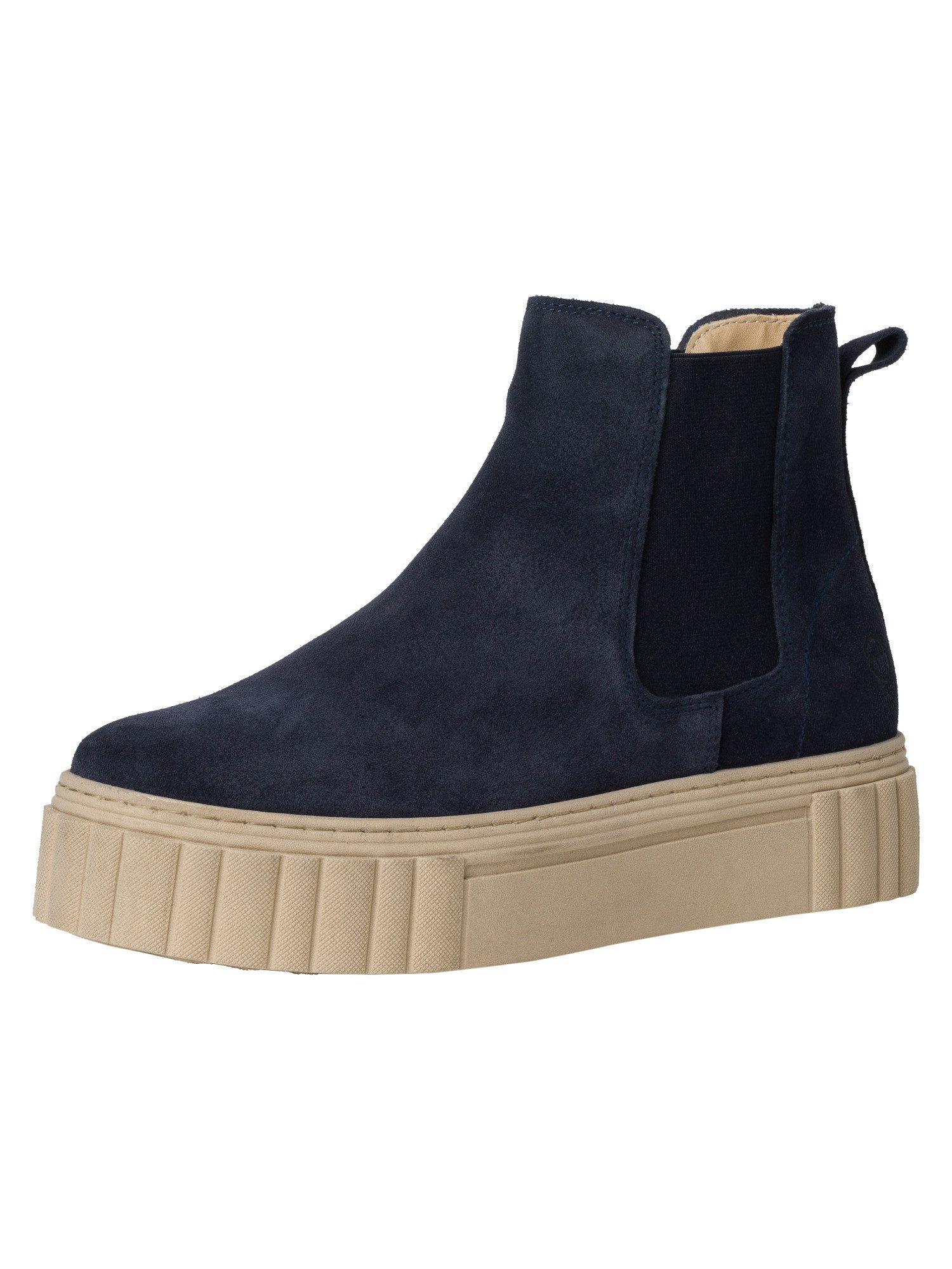 Tamaris COMFORT-Lining, Removable Sock aus Leder Chelseaboots COMFORT-Lining