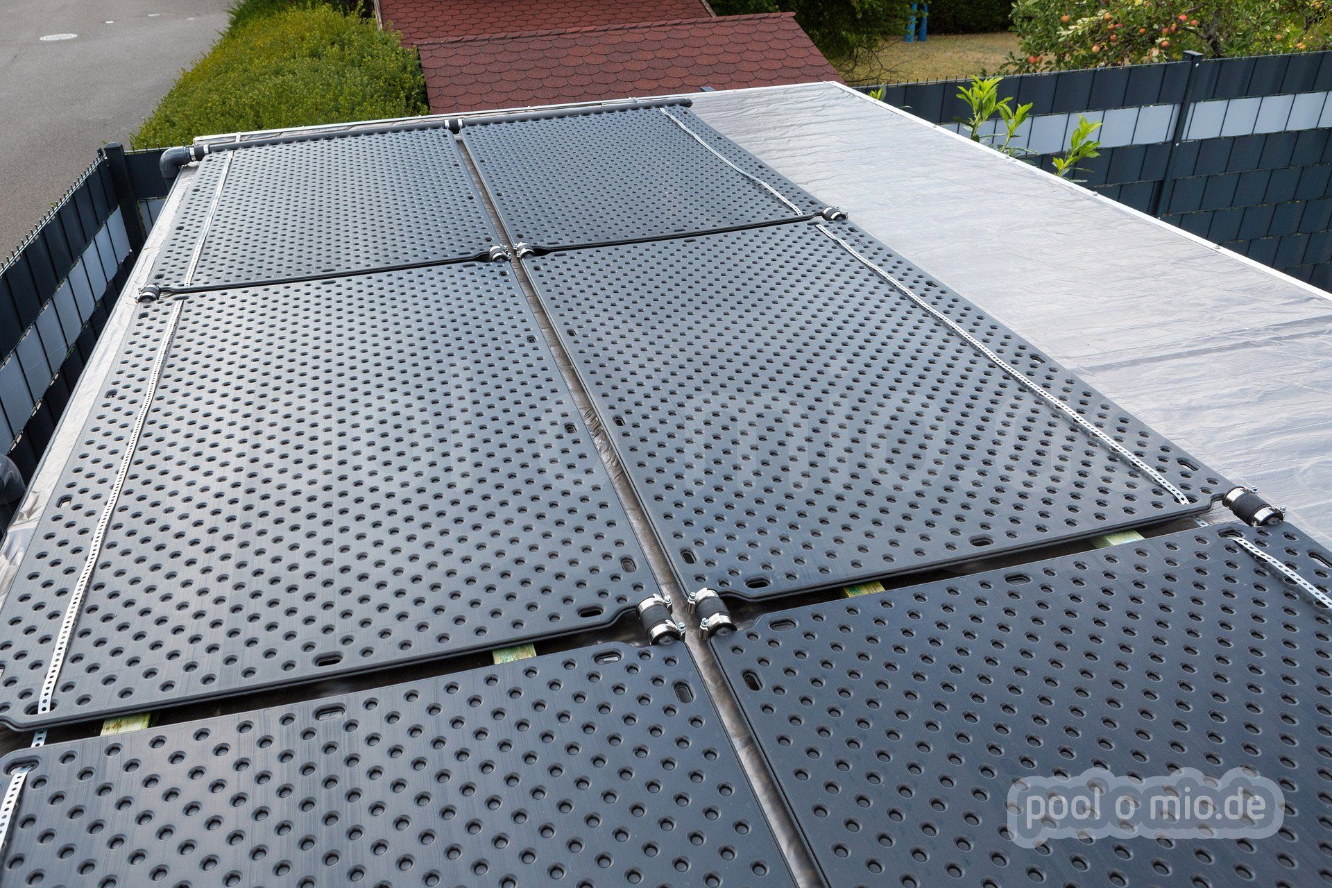 1001 Solarabsorber Solarabsorber OKU OKU (Mittelstück) mit Anschlußstutzen Typ