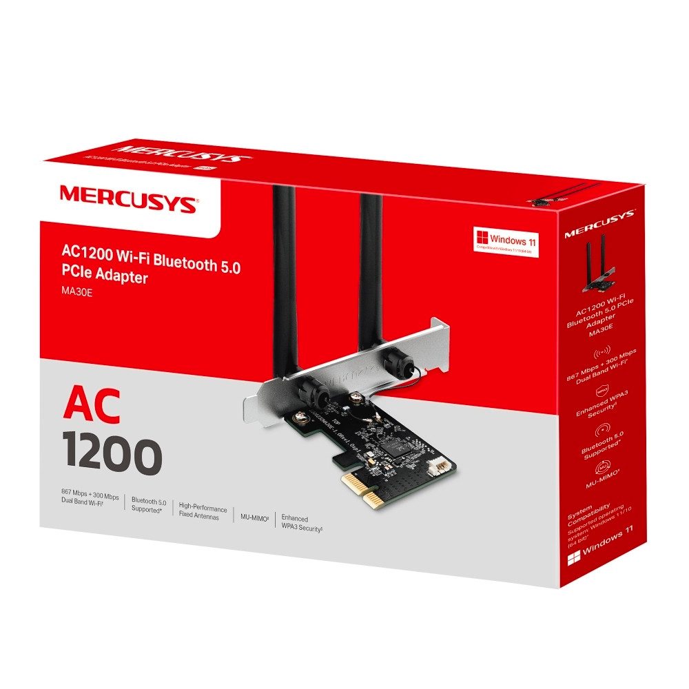 Mercusys WLAN-Modul Mercusys MA30E, 2.5-Gigabit-PCIe-Adapter