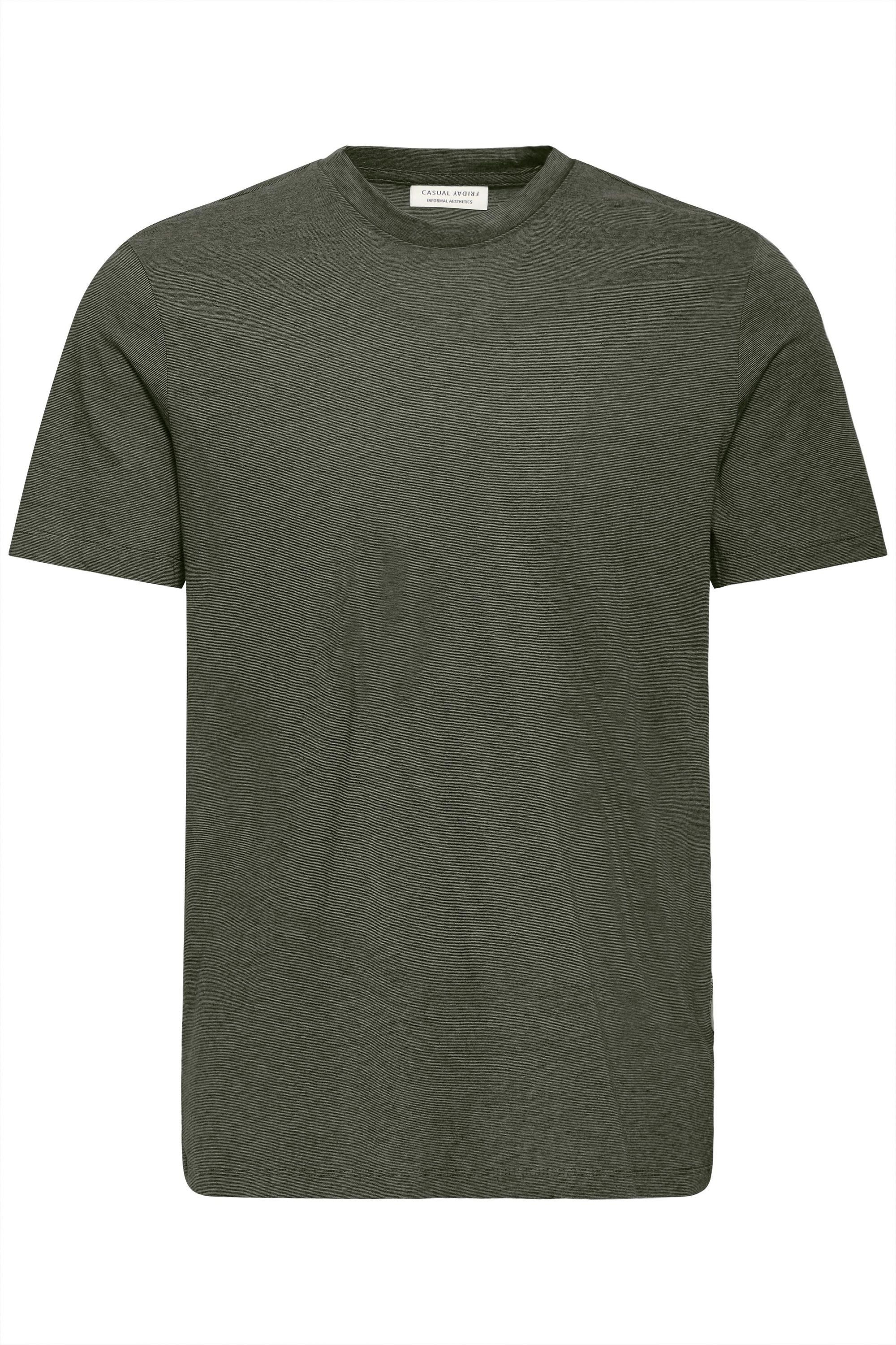 Casual Friday T-Shirt CFThor Basic T-Shirt mit Rundhalsausschnitt