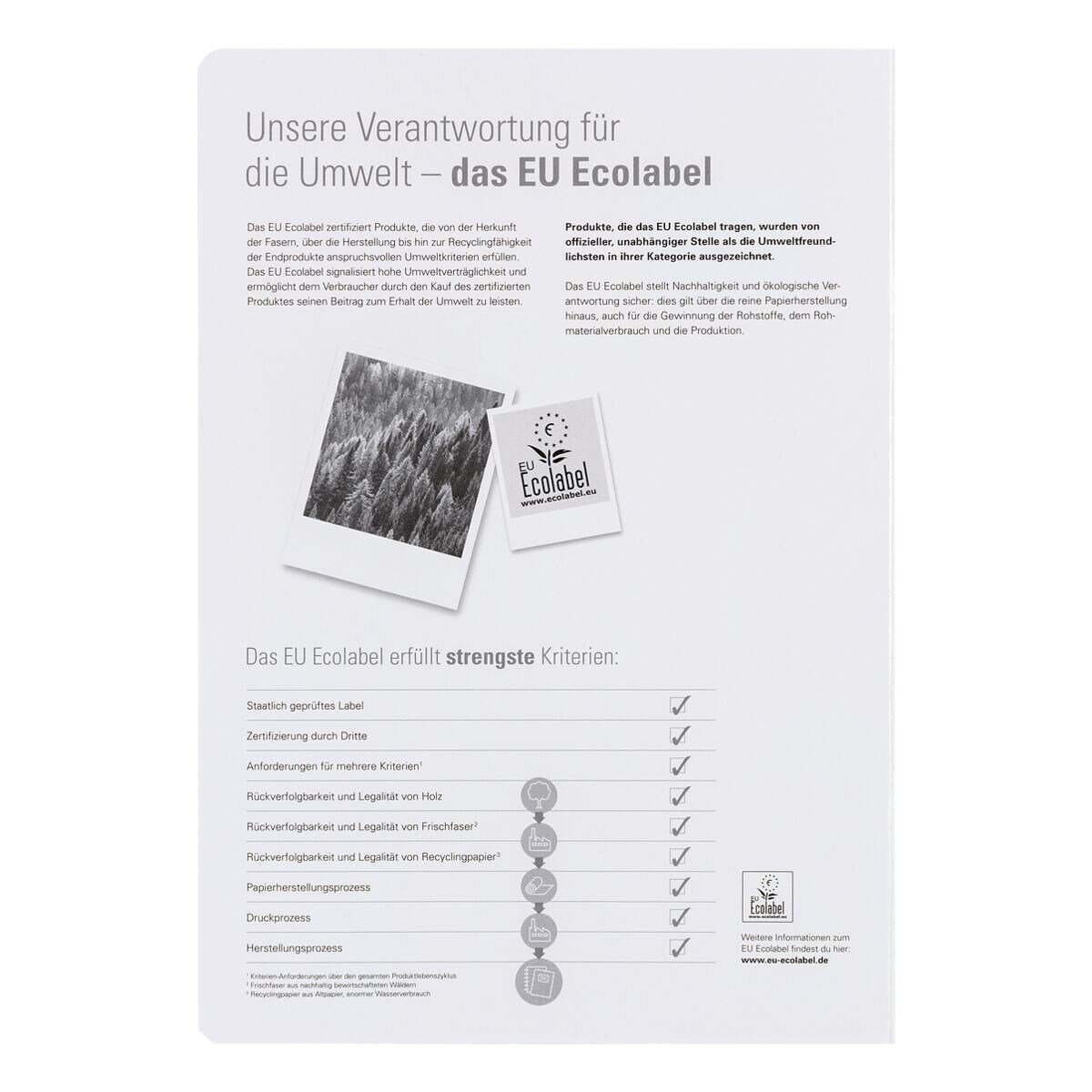 OXFORD Schulheft Touch, A4, kariert (Lineatur 28), Innen-/ Außenrand, ungelocht, 16 Blatt