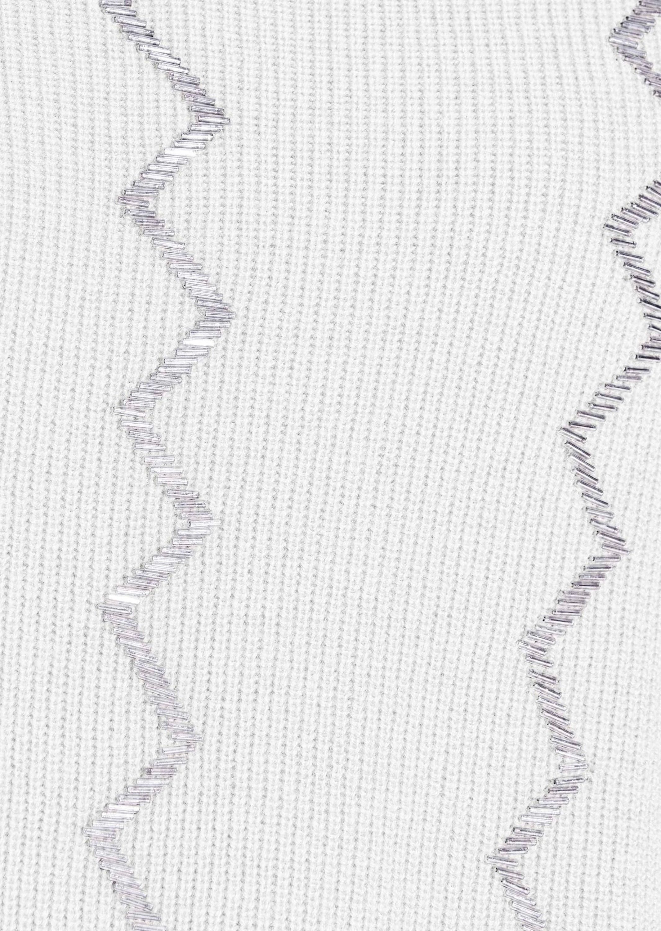 MADELEINE Strickpullover Oversize-Pullover mit aufwändiger Dekoration