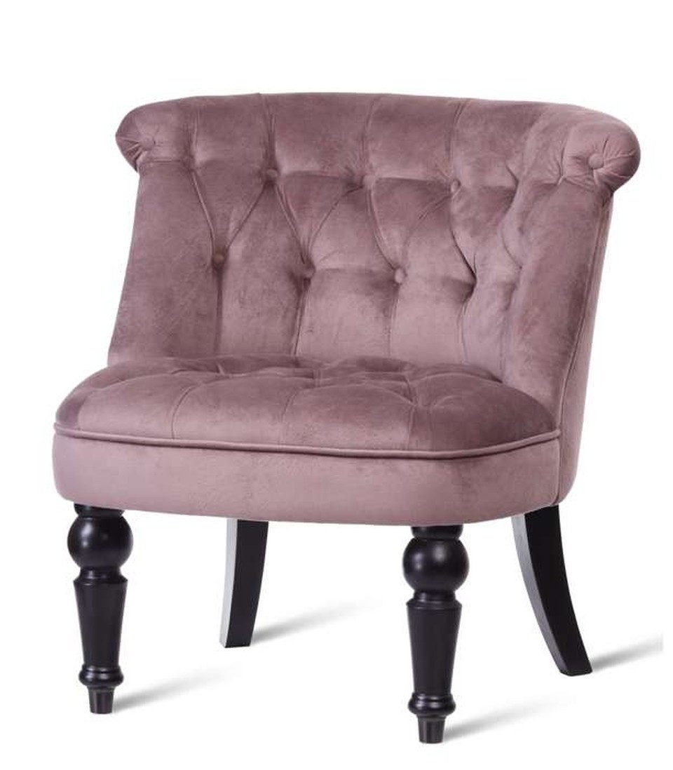 Xlmoebel Esszimmerstuhl Design Chesterfield Sessel Polsterstuhl im Luxus-Stoff (Einzelsessel, 1 St), Made in Europa