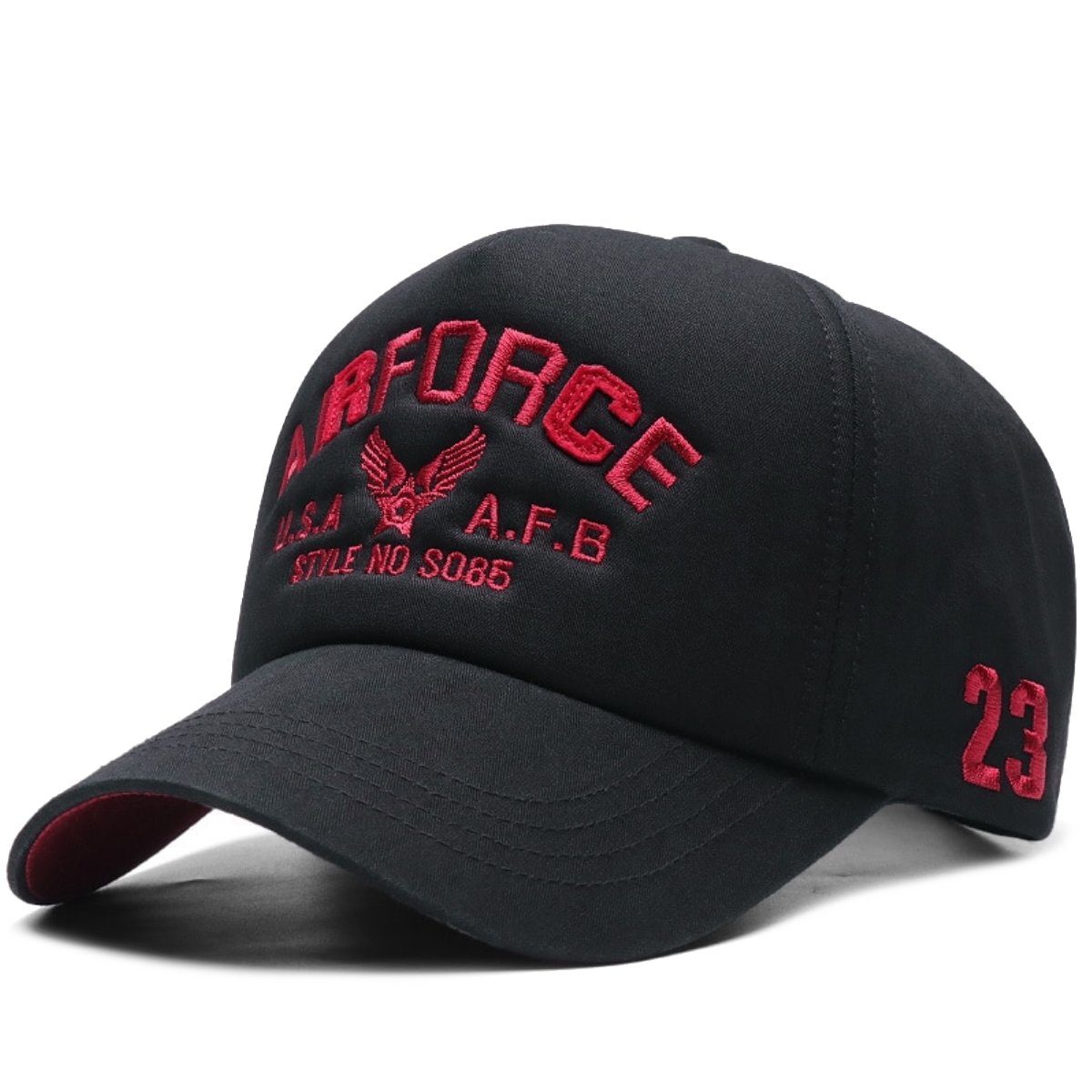 Sporty Baseball Cap Airforce U.S.A. Retro Flugzeug Oldschool Baseballcap