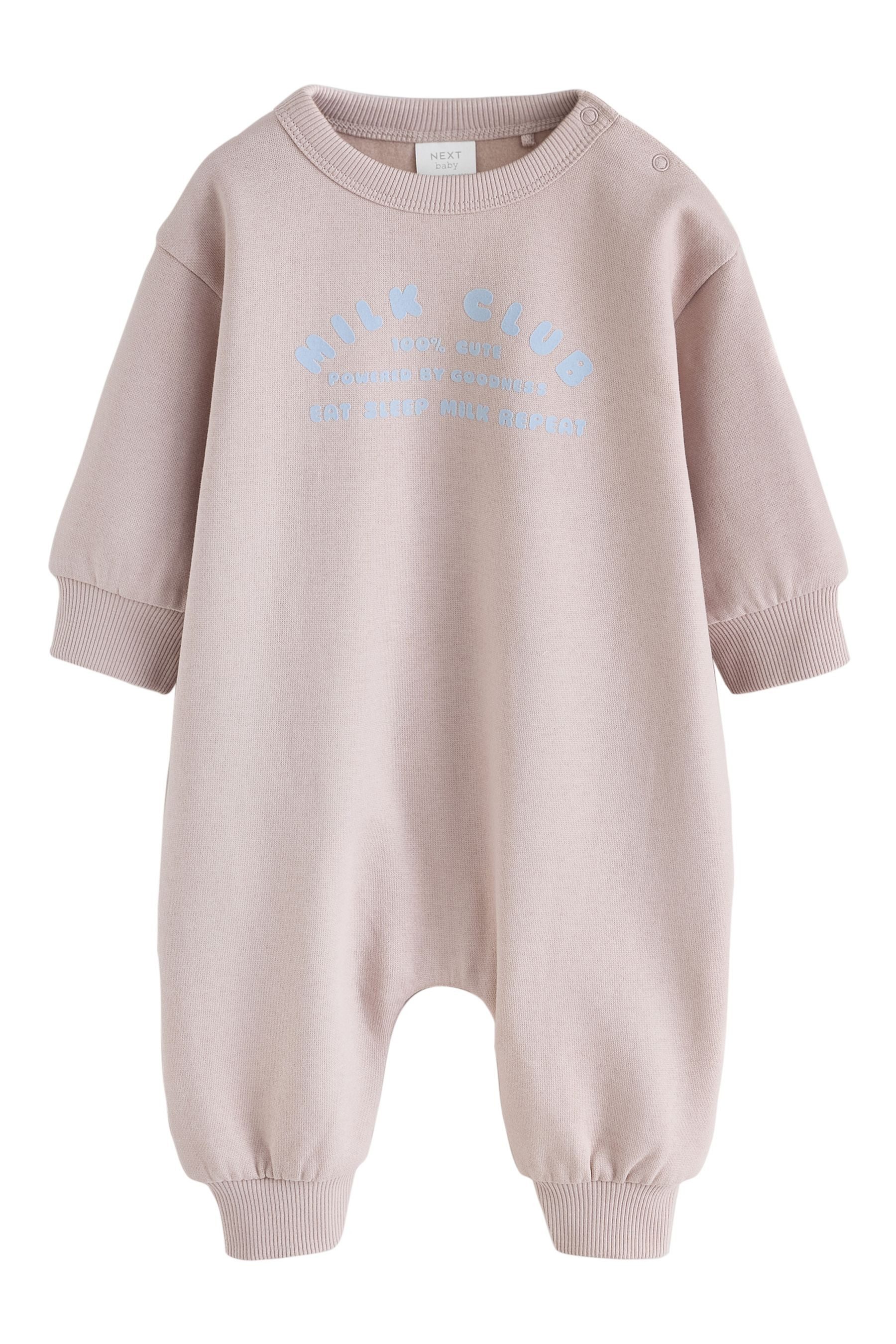 Next Strampler Baby Strampler aus Sweatstoff (1-tlg) – Bild 3 von 5