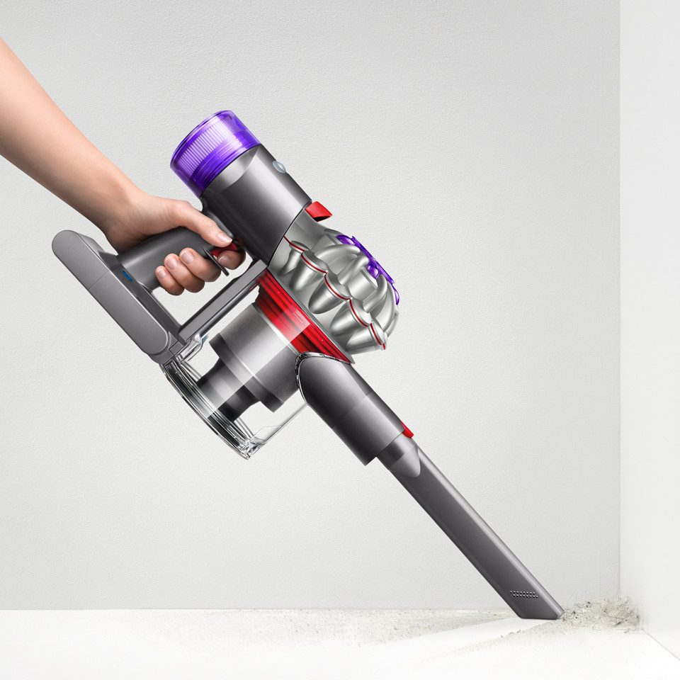 DYSON Akku-Hand-und Stielstaubsauger V8 Absolute, 425 W, beutellos, Haarentwirrungstechnologie, bis zu 40 Minuten Laufzeit