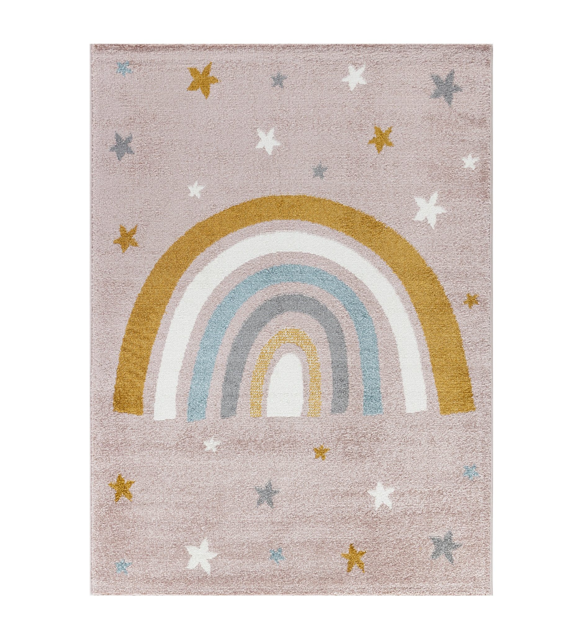 Jimri Kinderteppich DOT´S Teppiche für Kinderzimmer, Kinderzimmerteppich, Teppich, Läufer, Regenbogen. Reduzierter Preis € 34,99. Unverbindliche Preisempfehlung € 69,99