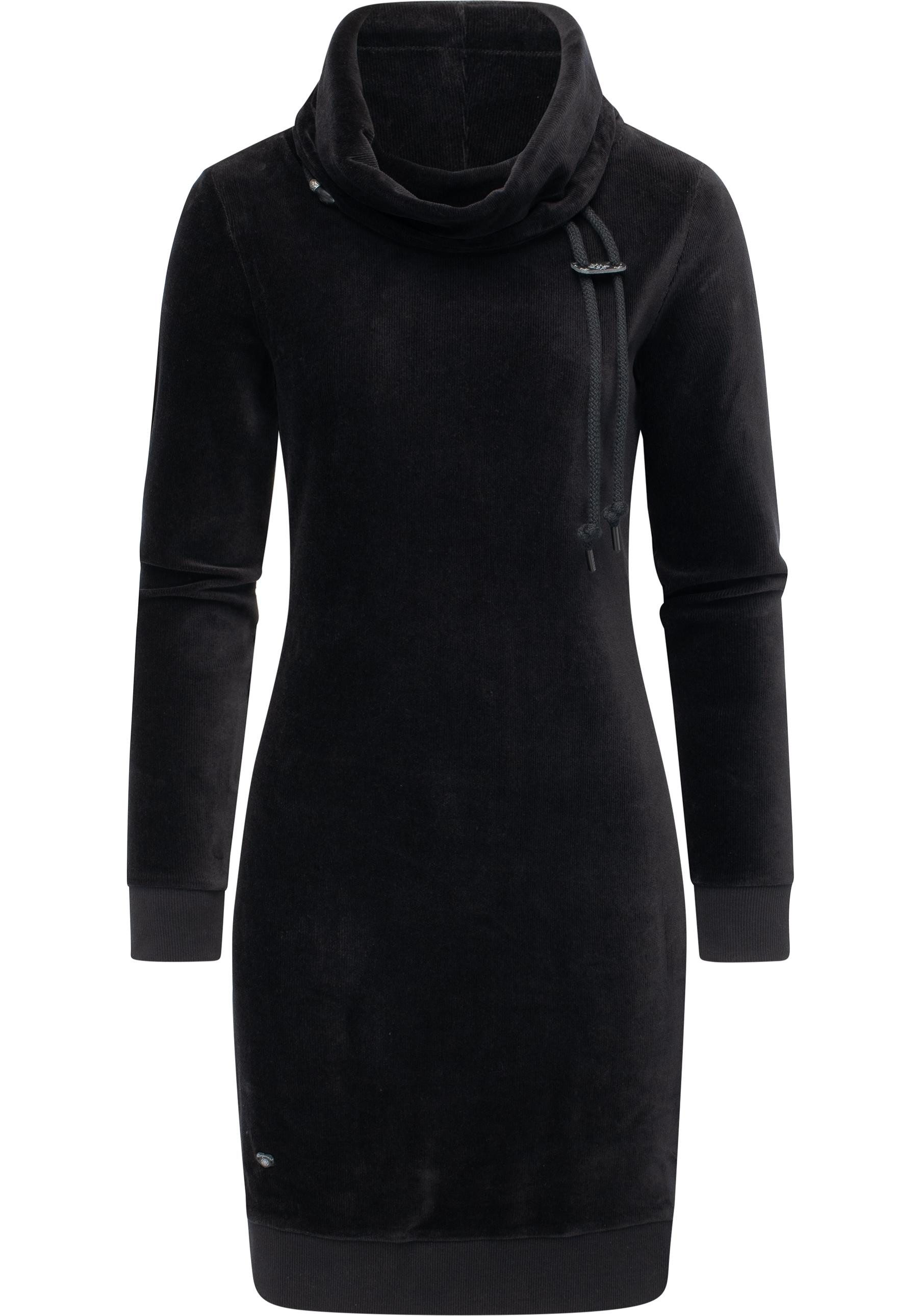 Ragwear Sweatkleid Chloe Velvet stylisches Langarmkleid günstig online kaufen