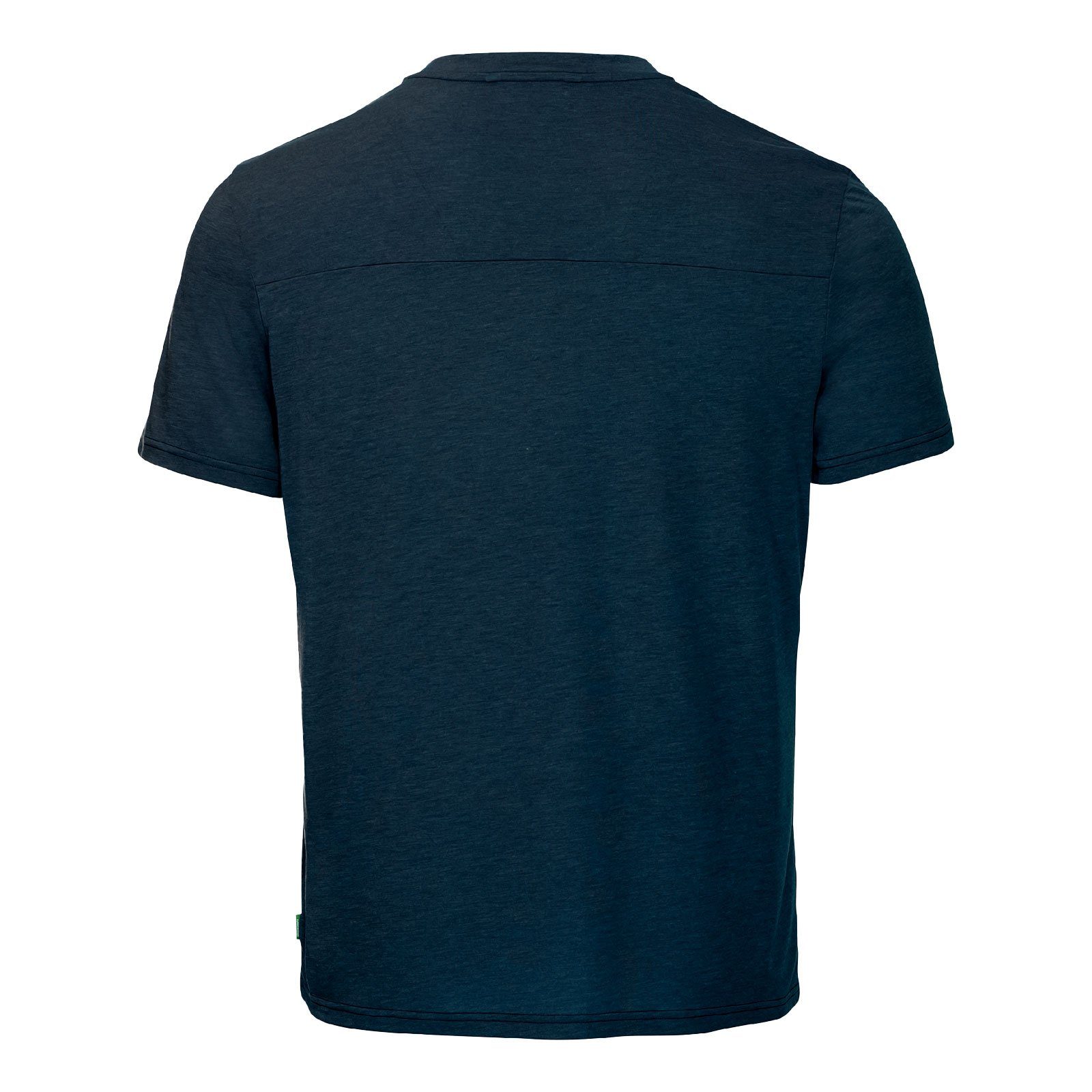 dark Holzfasern 25% VAUDE T-Shirt T-Shirt hergestellt aus 42770-241 blue Tekoa / sea III zu