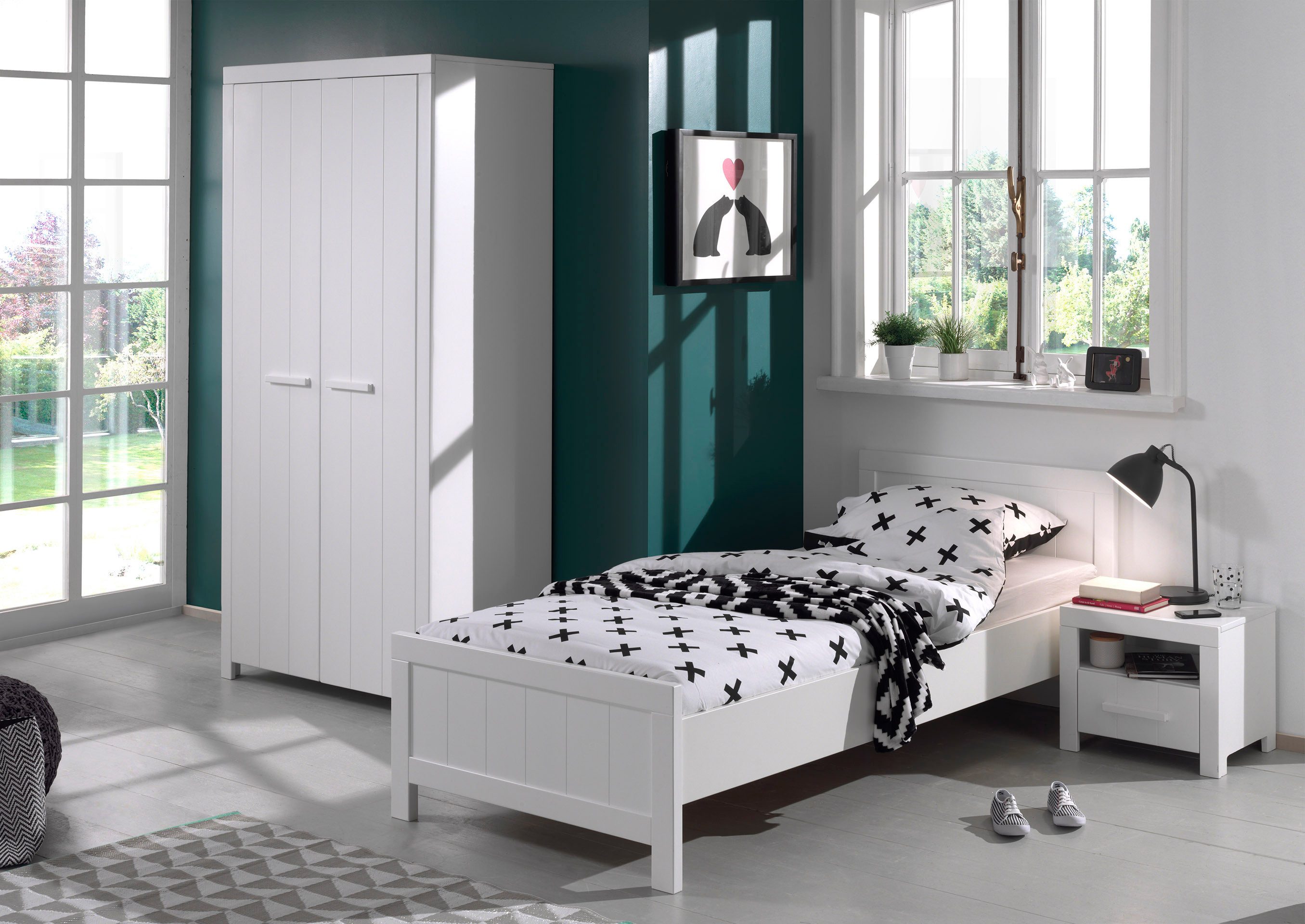 Faizee Möbel Jugendzimmer-Set Artikelset Erik