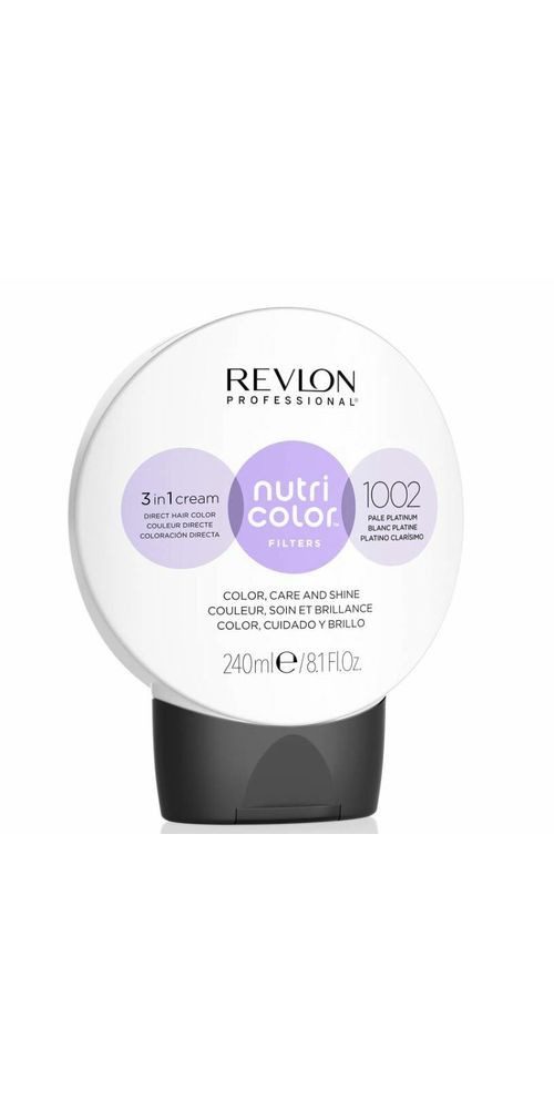 Revlon Haarfarbe Revlon Nutri Color Filters 1002 Pale Platinum 240ml