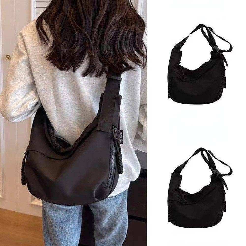 Blusmart Umhängetasche Damen Umhängetasche Messenger Bag (Teigtaschenbeutel aus Oxford-Stoff, Frühling und Sommer lässig All-Match), Geeignet für Pendler und Reisen